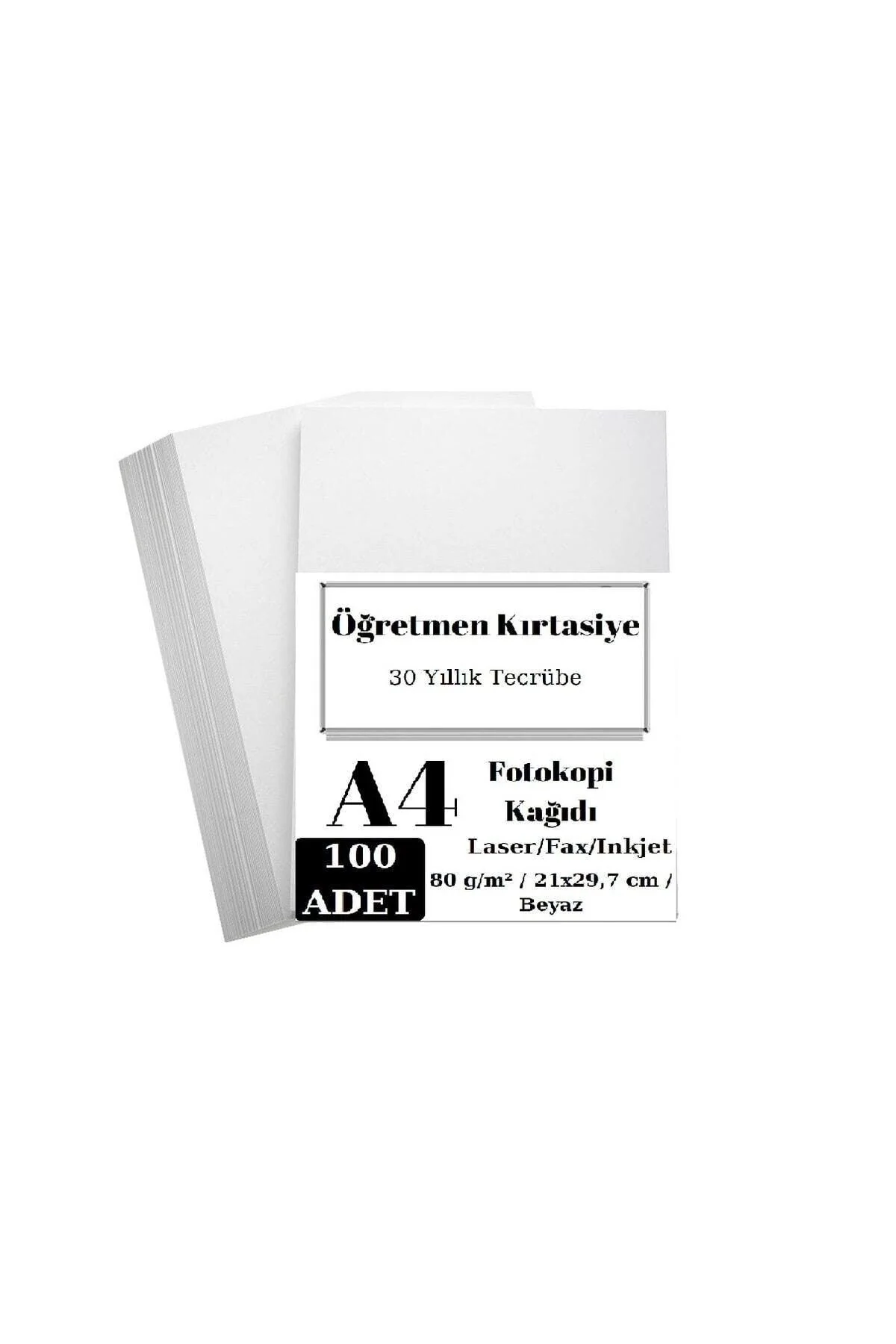 Premium A4 Copy Paper 100 Sheets, 80 gsm White