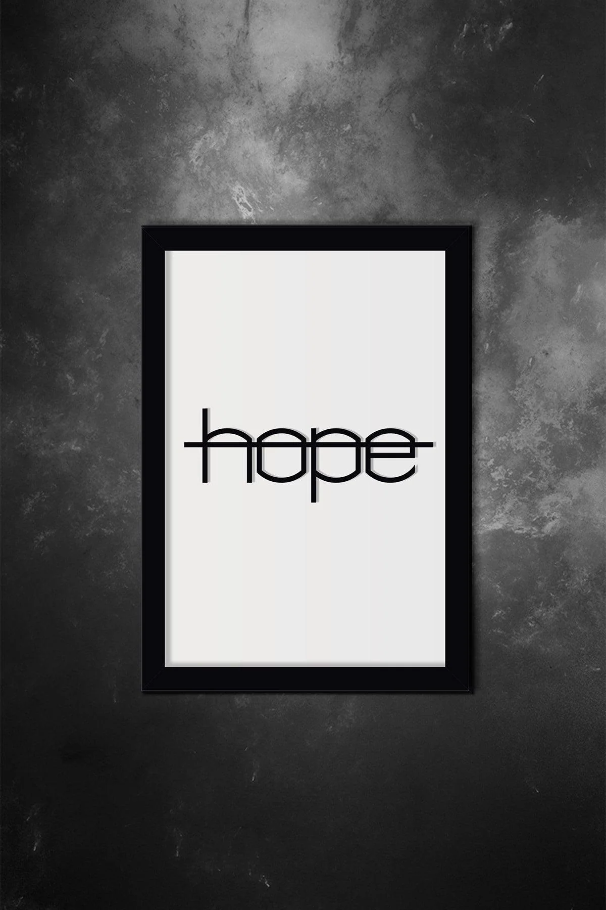 A4 3D Wall Art – Hope Design