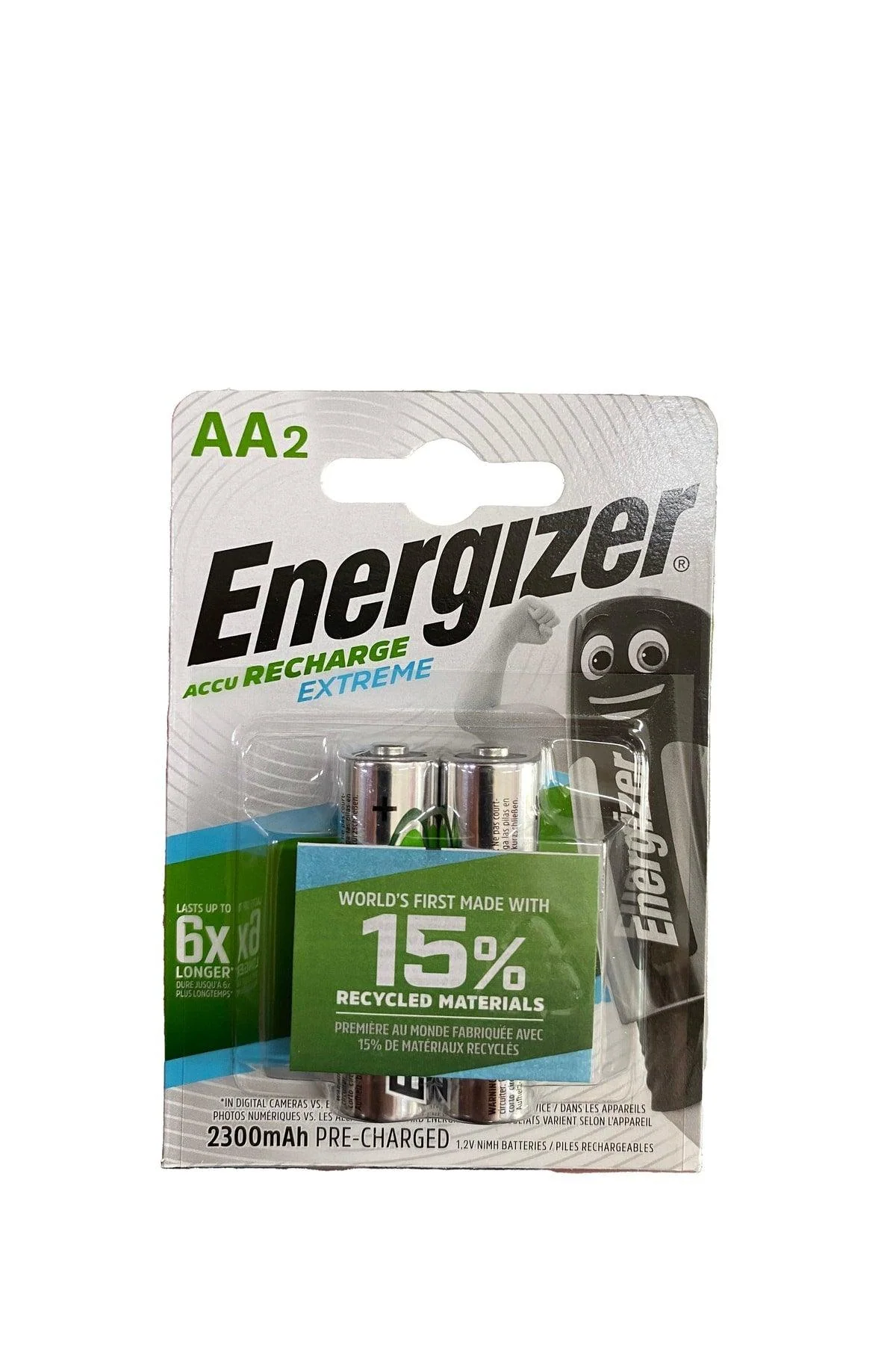 Rechargeable AA battery 2300mAh