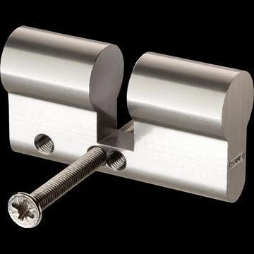 Rigid Blind Cylinder – 105 mm Titanium Finish