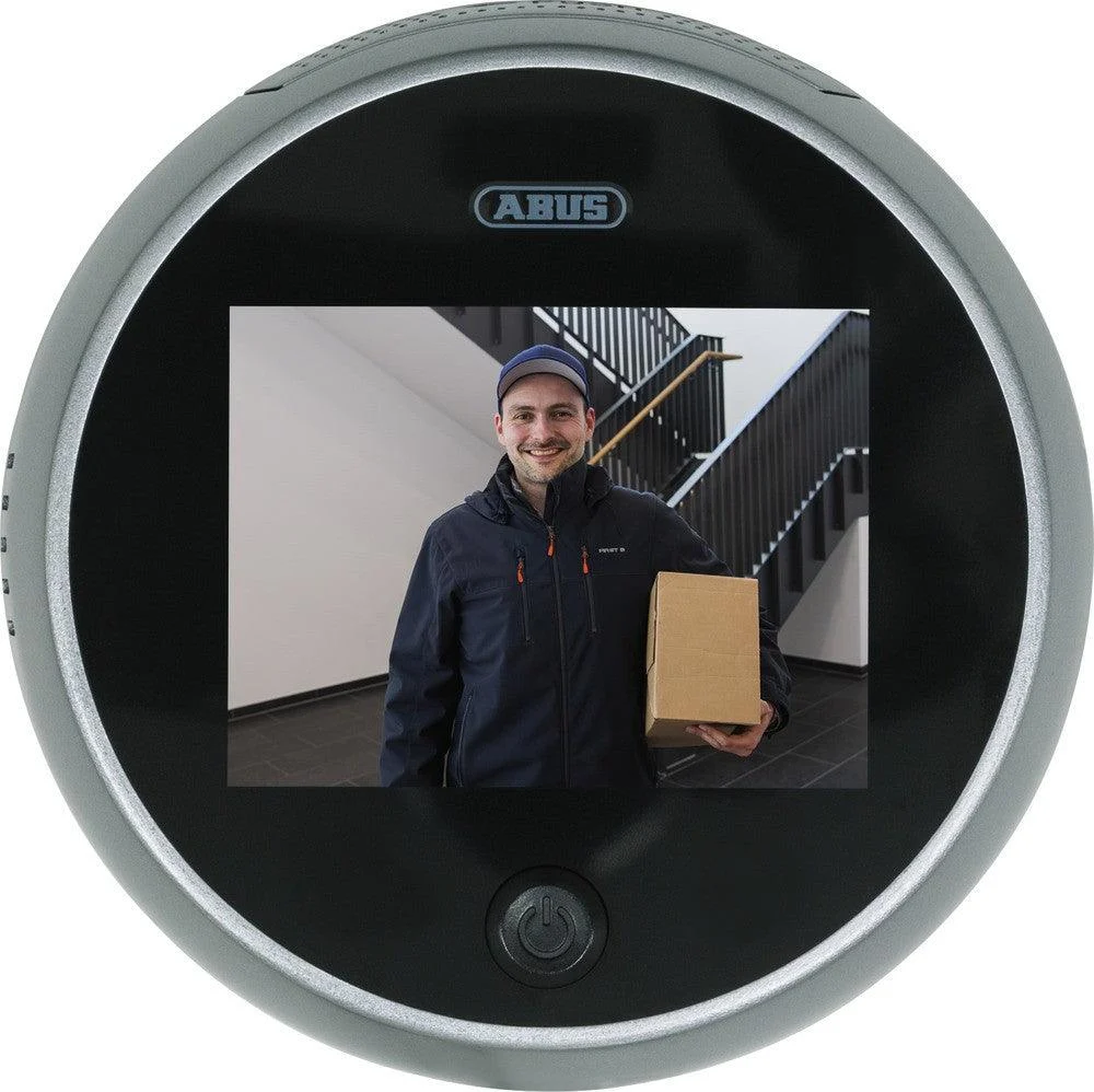 Digital peephole with 3.2-inch screen for door security