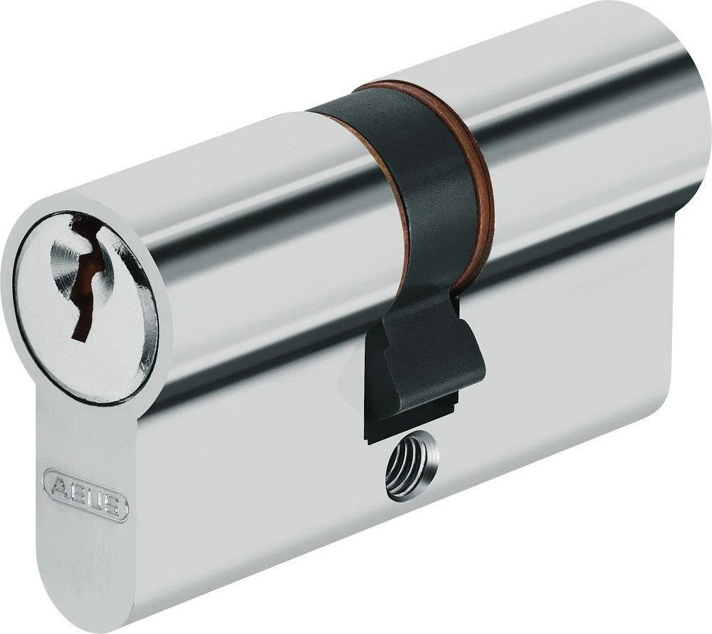 Adjustable cylindrical profile lock with 30-80mm button cylinder