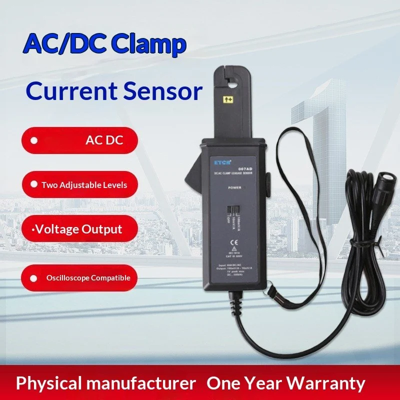 Accurate Current Phase Meter for Oscilloscope