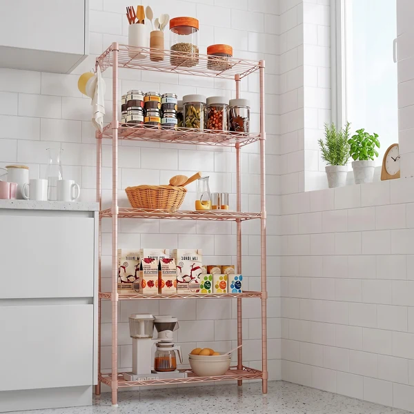 Adjustable 5-Tier Display Rack