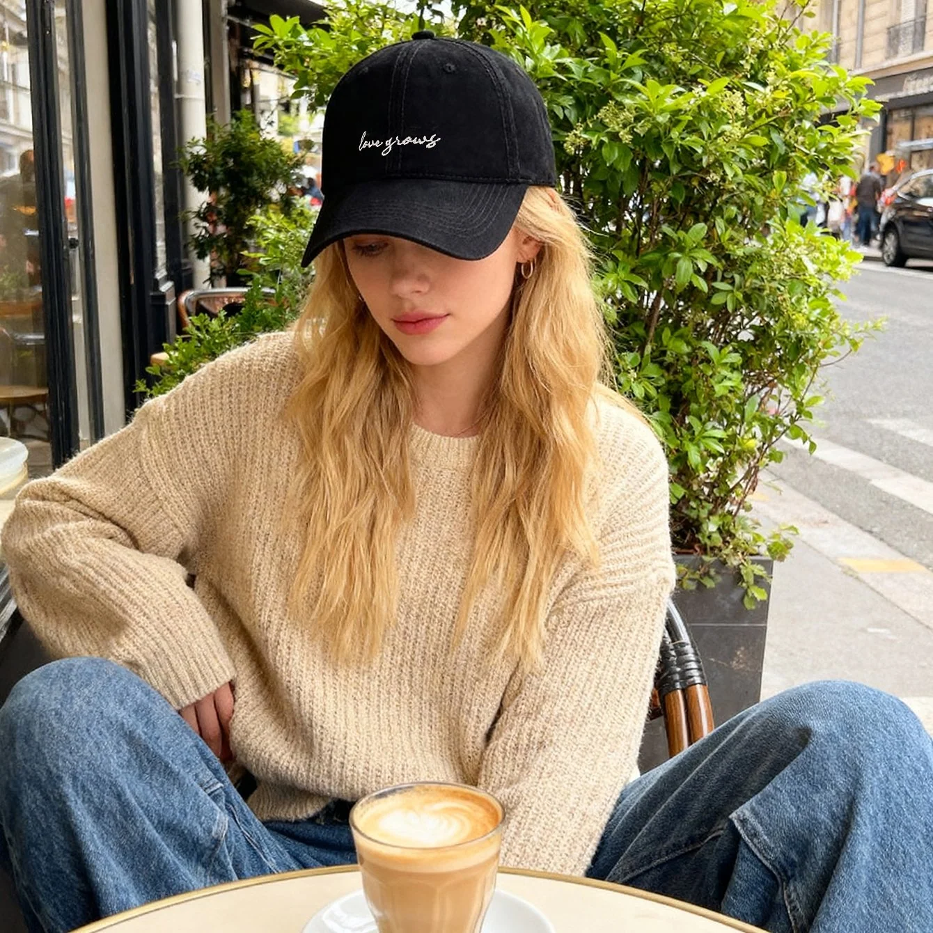 Adjustable Embroidered Cap for All Seasons