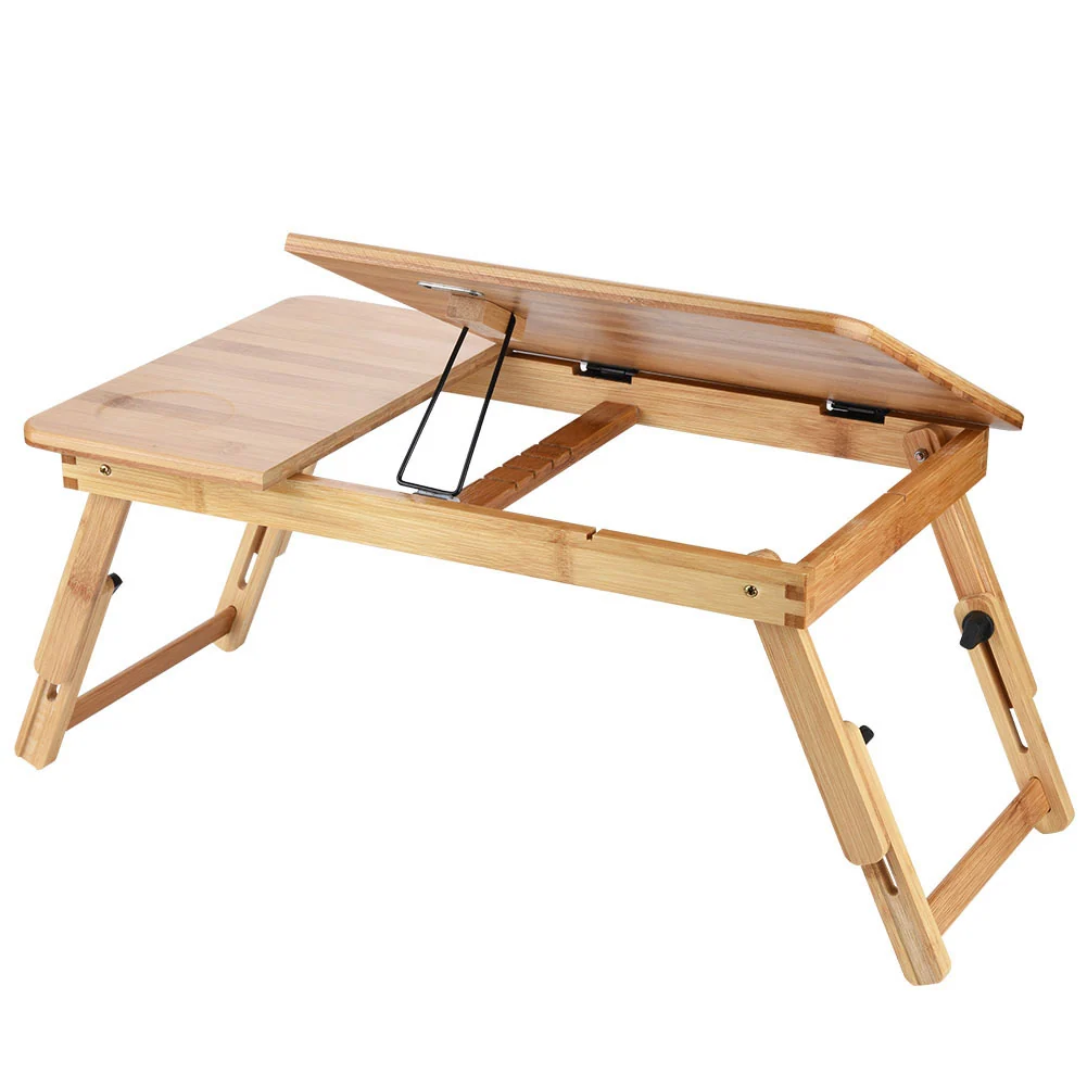 Adjustable Foldable Laptop Desk for Bed or Sofa