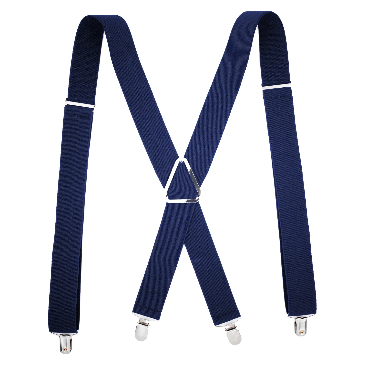 Adjustable Monochrome Elastic Men's Belt