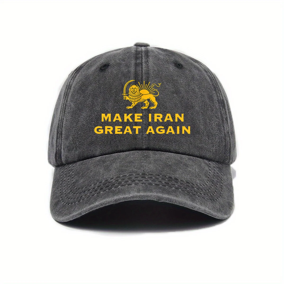 Adjustable Washable Baseball Cap for Sun Protection