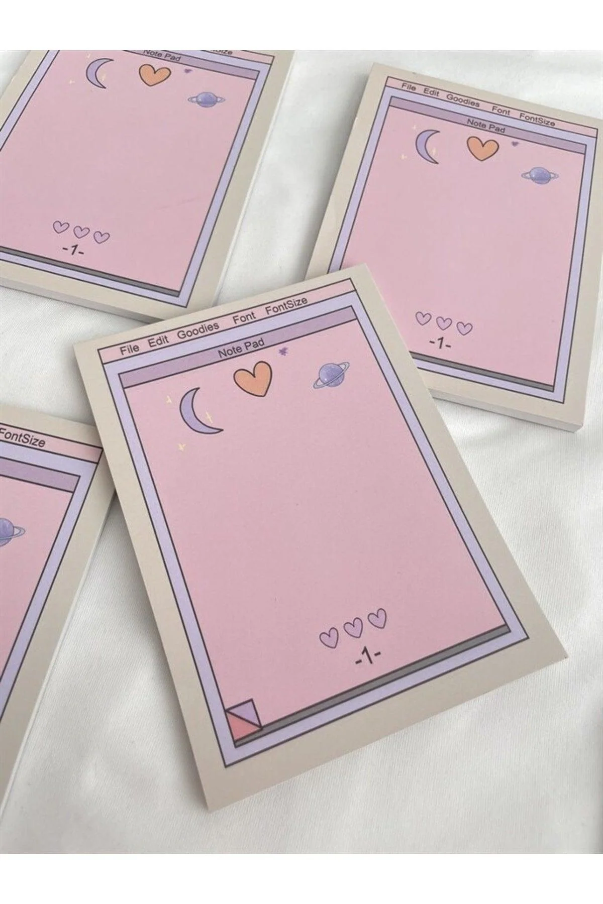A6 Planner Notebook – 50 Pages with Decorative To‑Do Layout