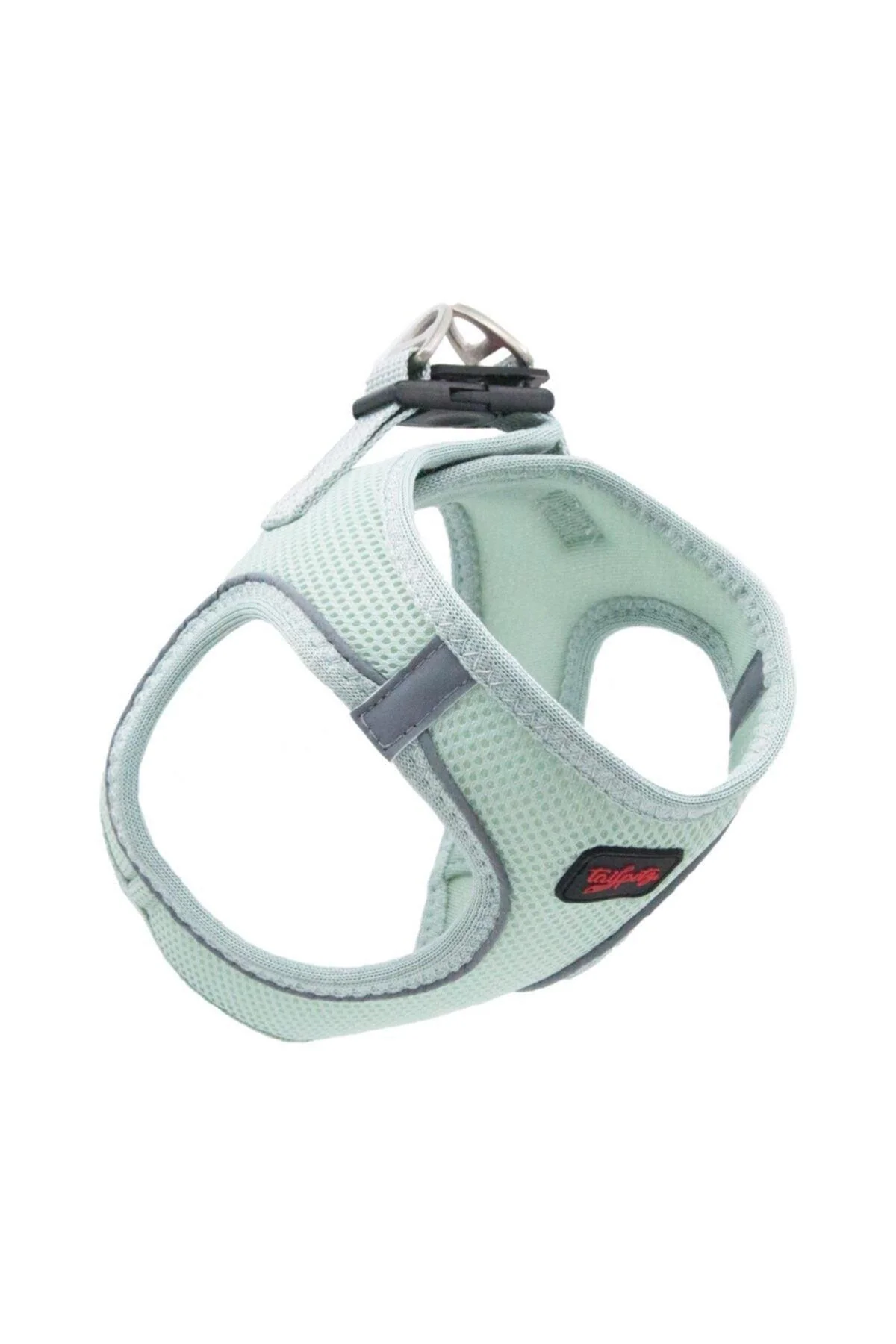 Lightweight breathable dog harness with reflective strips for small to medium breeds