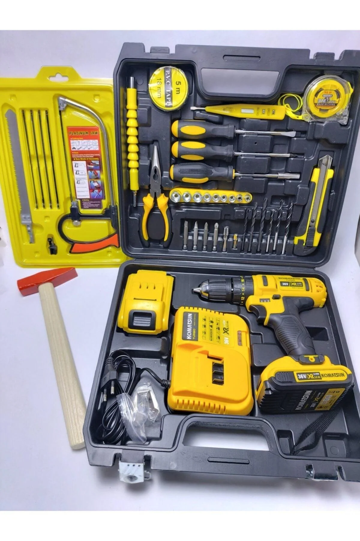 Premium Cordless Electric Screwdriver and Drill Set for Heavy-Duty Projects