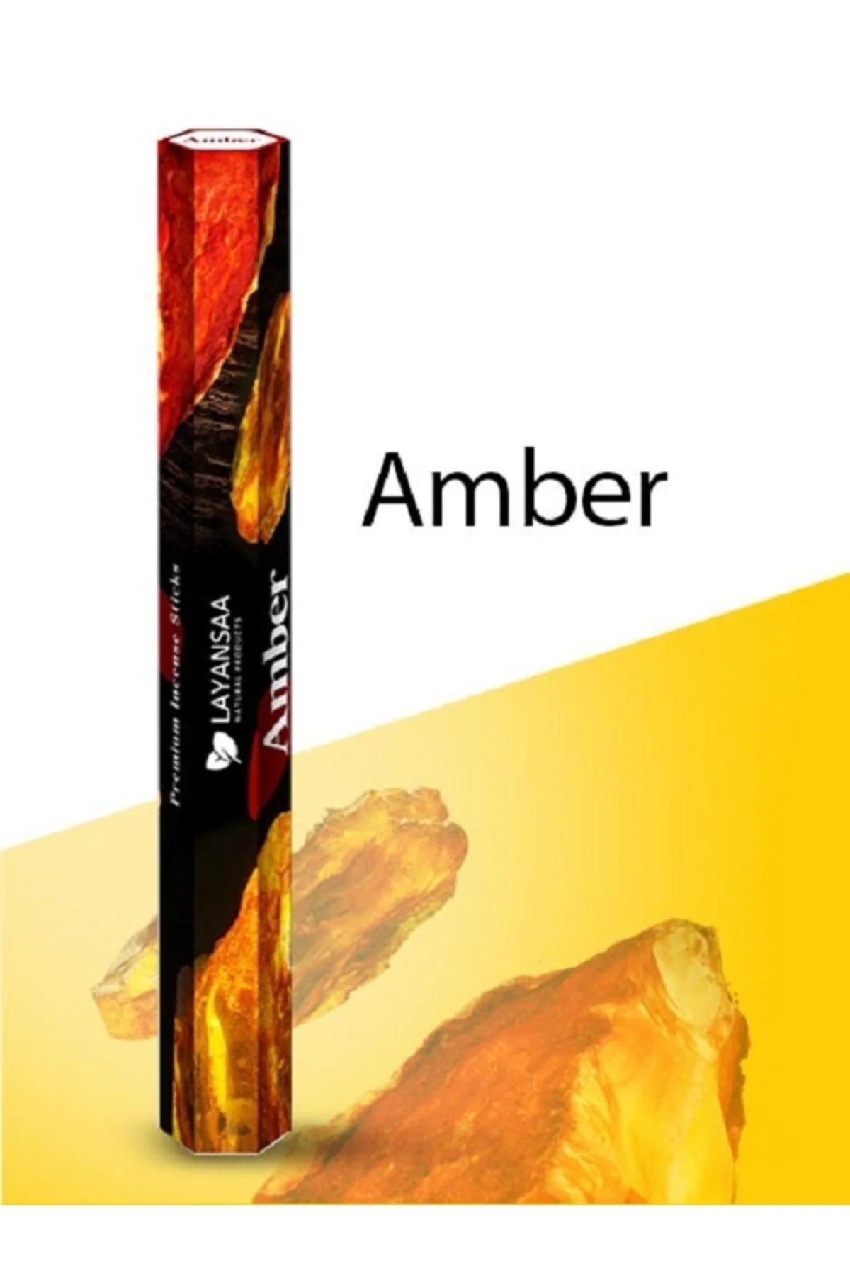 Premium amber incense sticks for meditation and relaxation