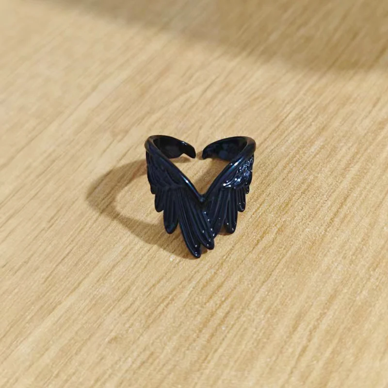 Angel Wing Ring - Trendy Finger Ring for Men