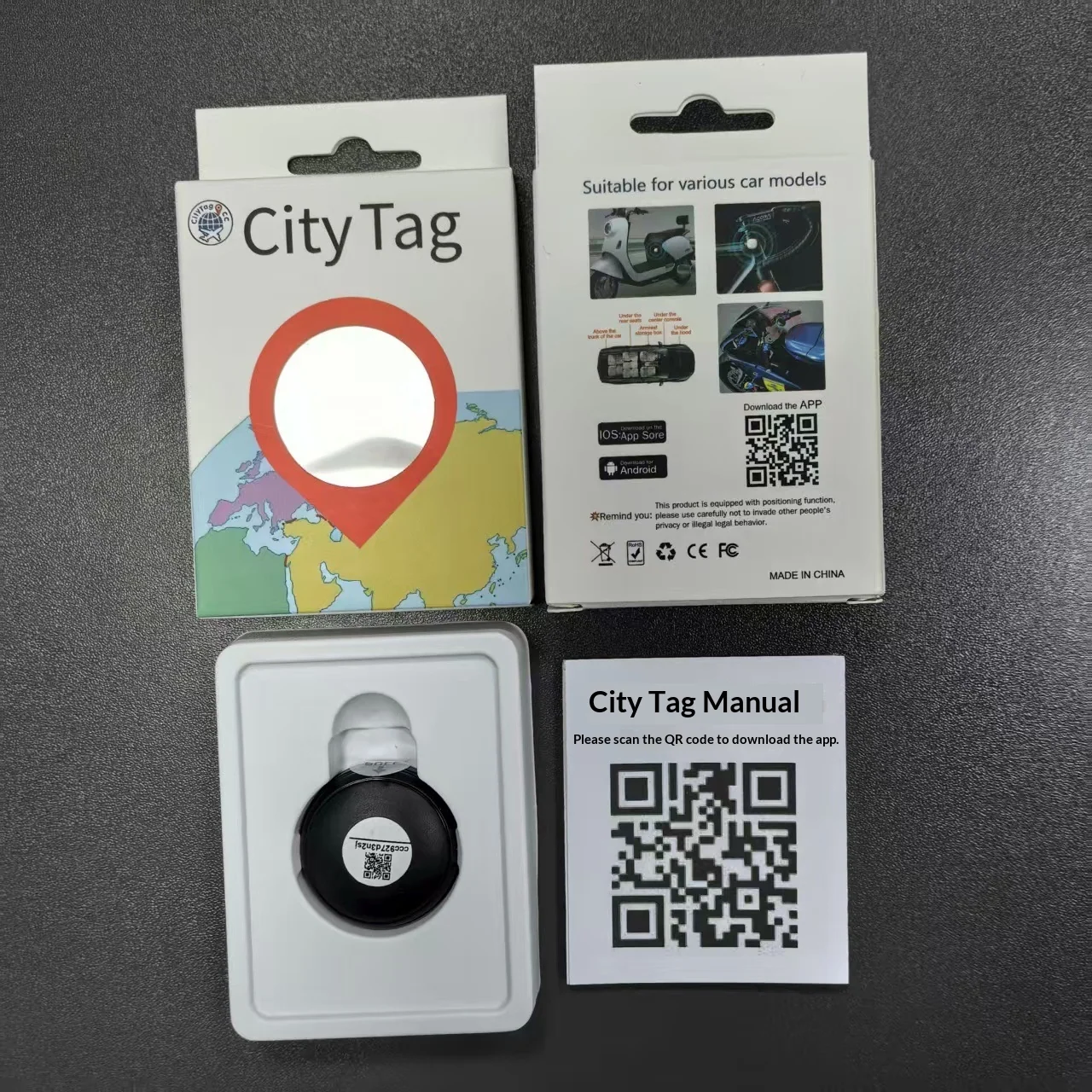 Anti-Theft GPS Tracker for Vehicles & Bicycles