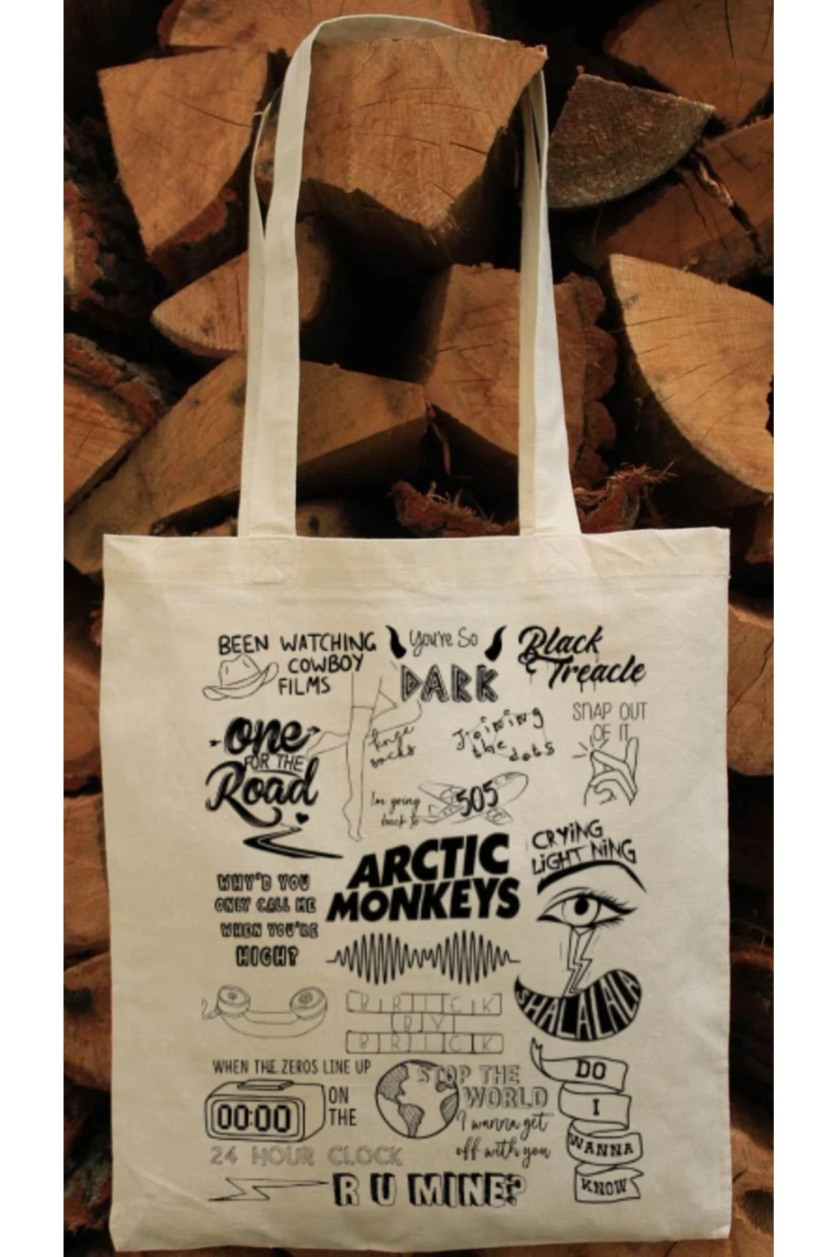100% Cotton Raw Tote Bag 35x40cm with 60cm Handles