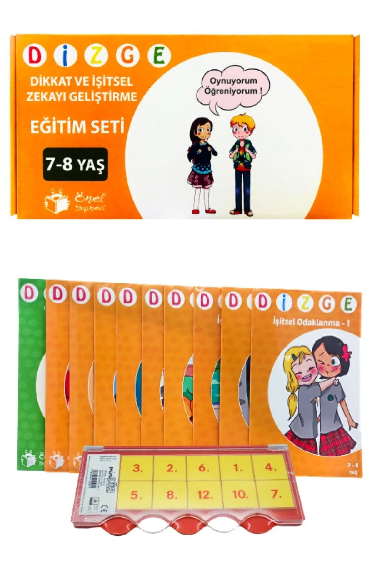 Visual Attention & Auditory Intelligence Workbook Set - 11 Books + Control Tool