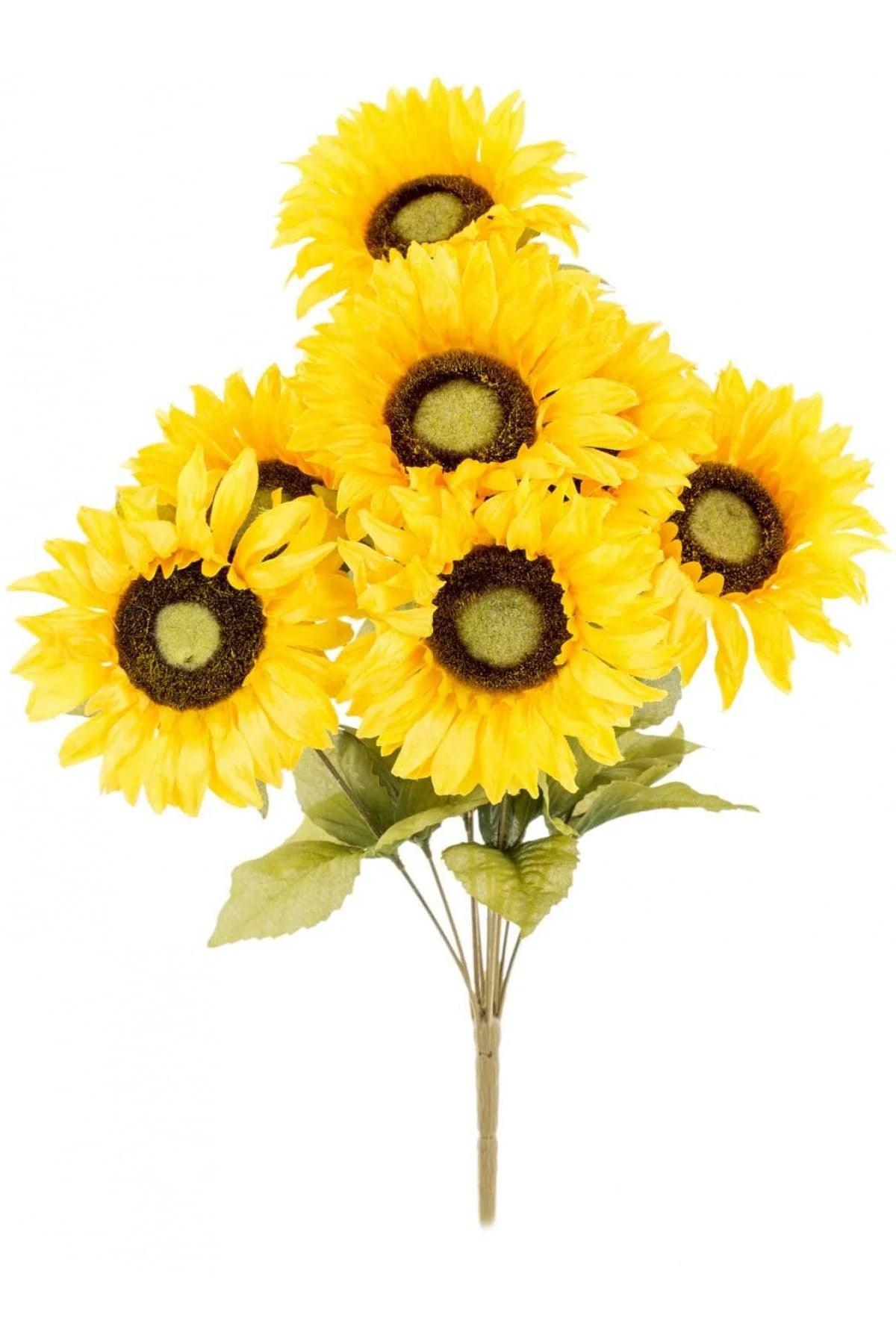 Artificial Sunflower Bunch – 50 cm
