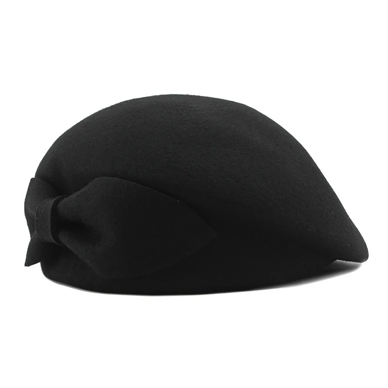 Autumn Winter Wool Beret Korean Style Hat