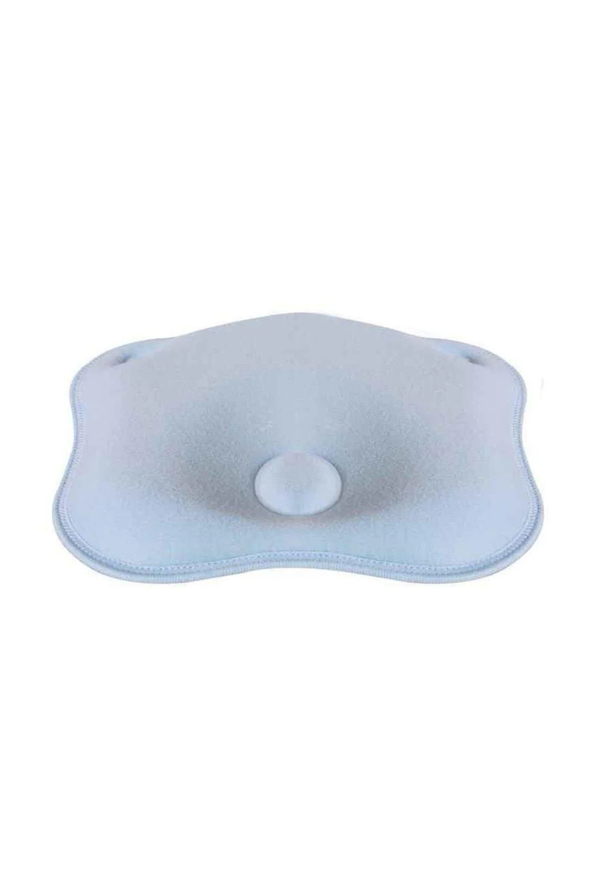 Blue Baby Head Shaping Pillow – Supportive Polyurethane Cushion