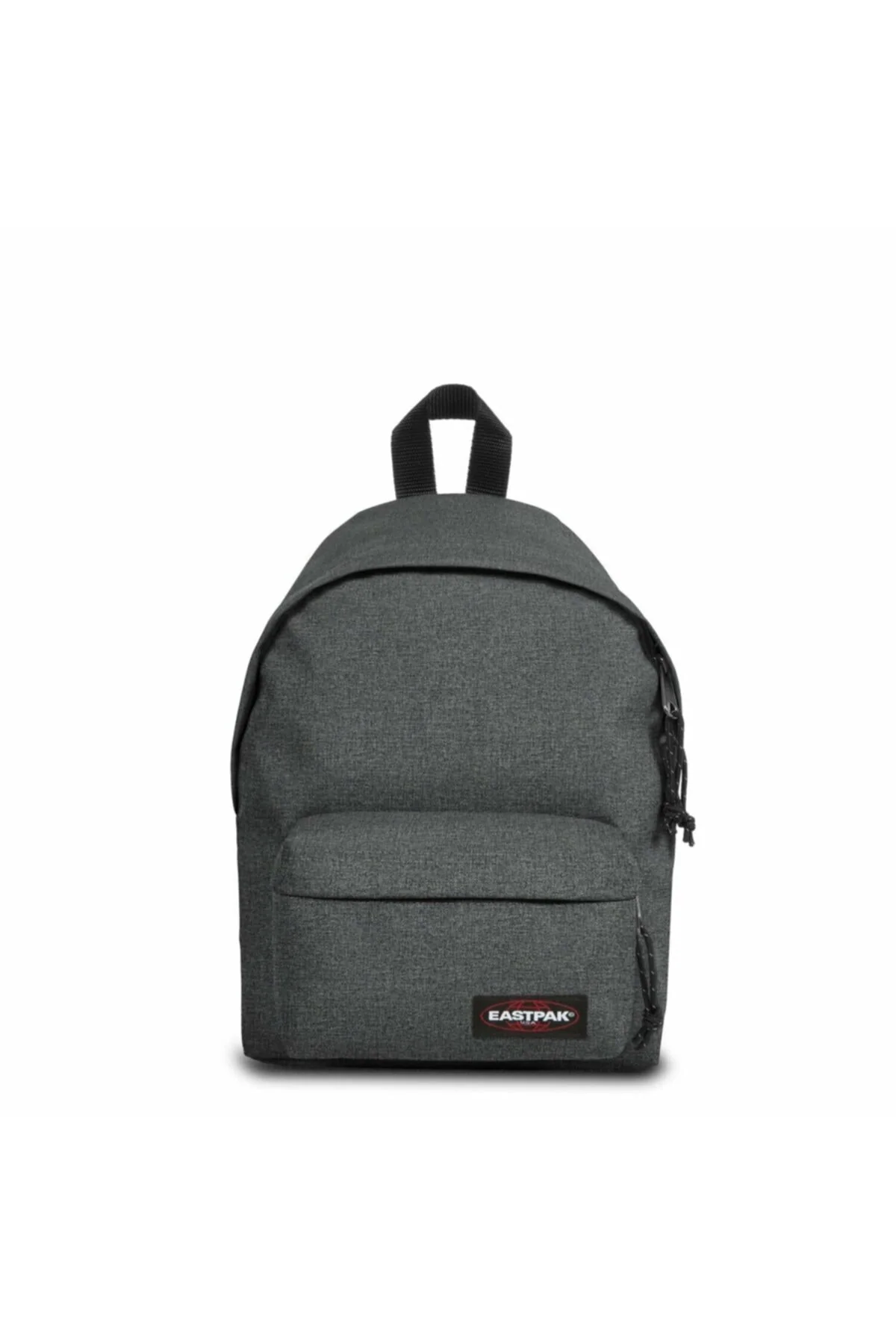 Black denim polyamide unisex backpack