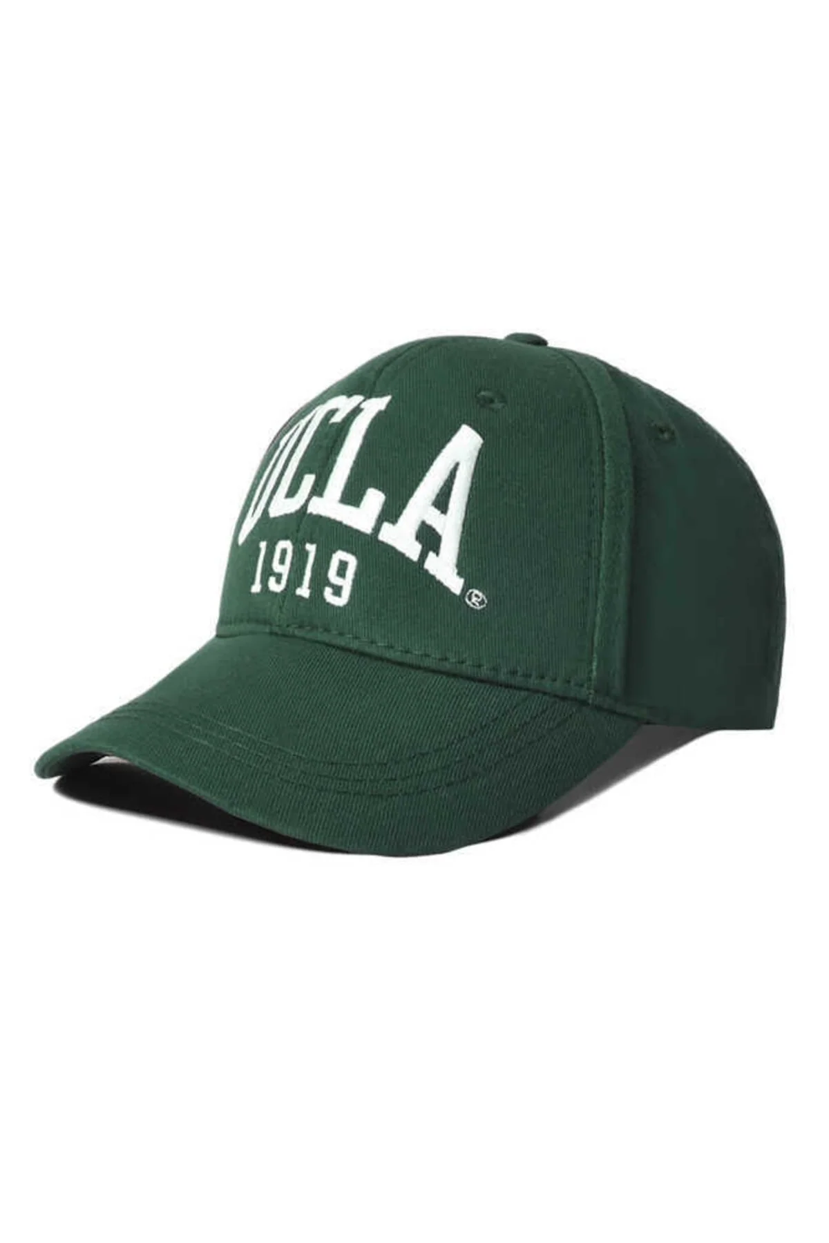 Green adjustable cotton baseball cap