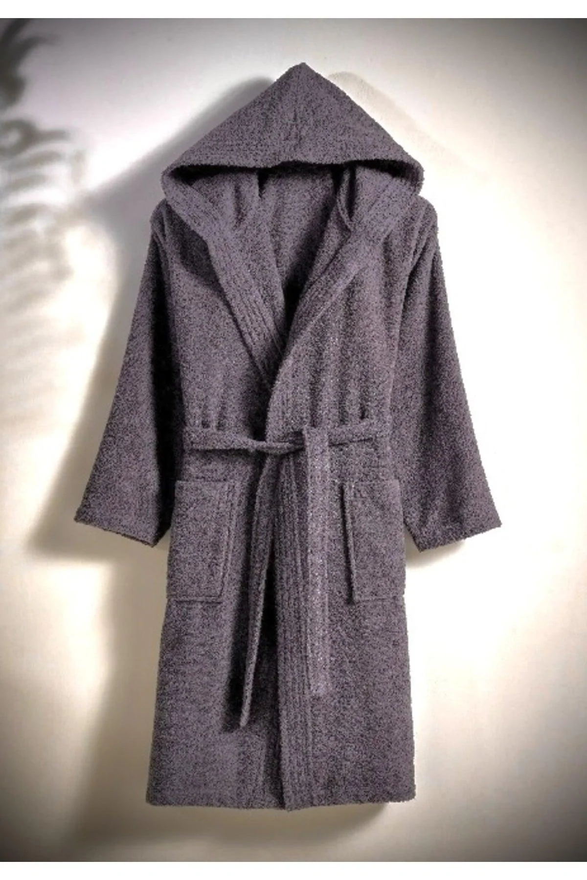 100% Cotton Hooded Bathrobe