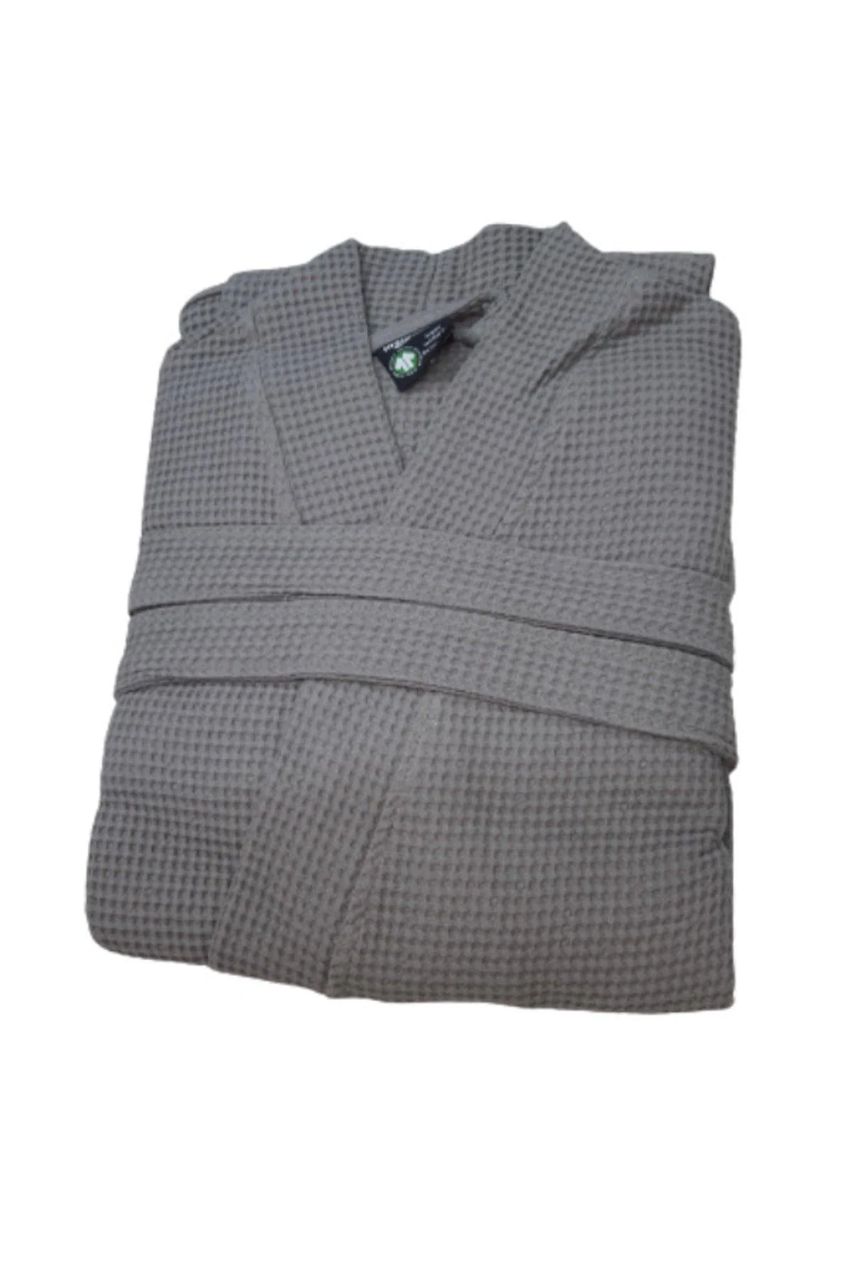 Thin pique cotton bathrobe that's absorbent and easy to dry