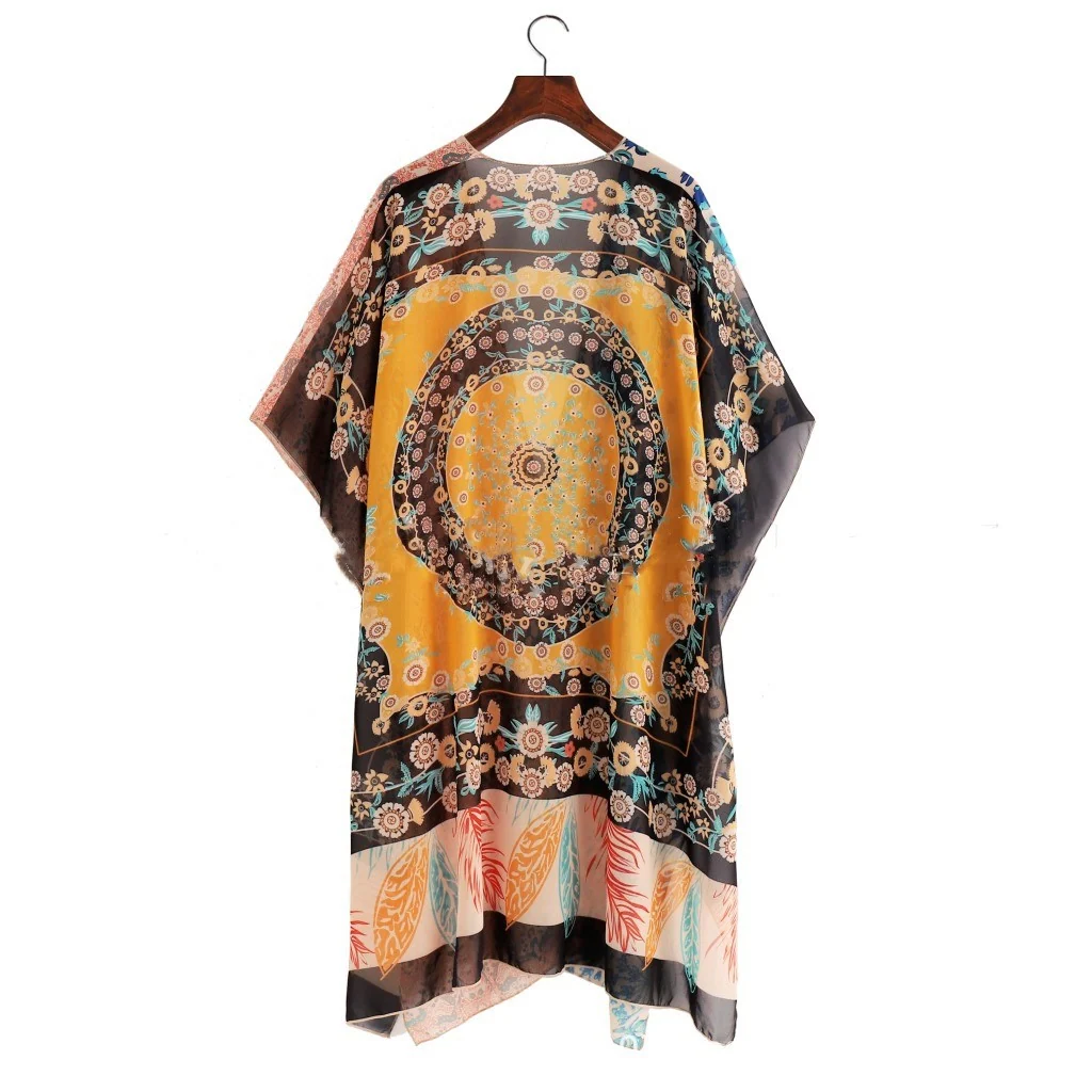 Beach Chiffon Scarf for Sun Protection
