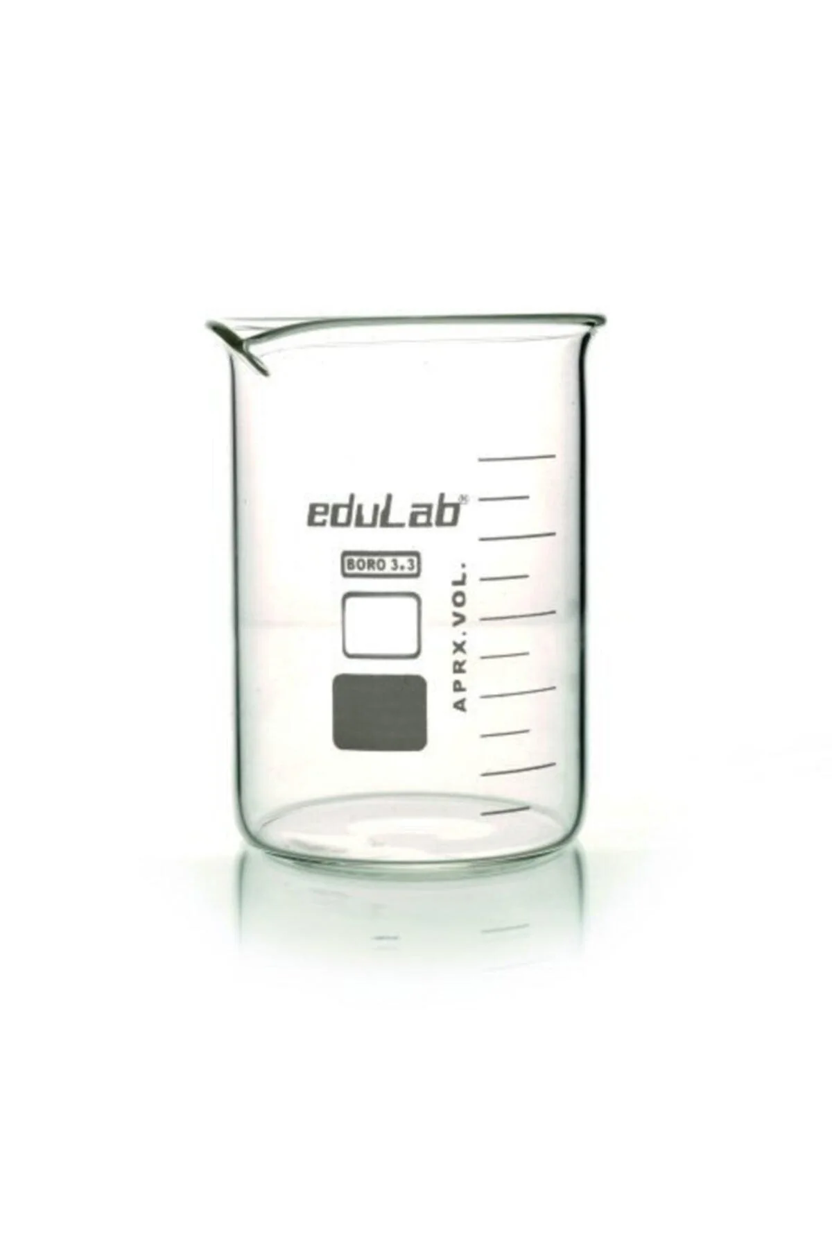 400ml borosilicate glass beaker for laboratory and educational use
