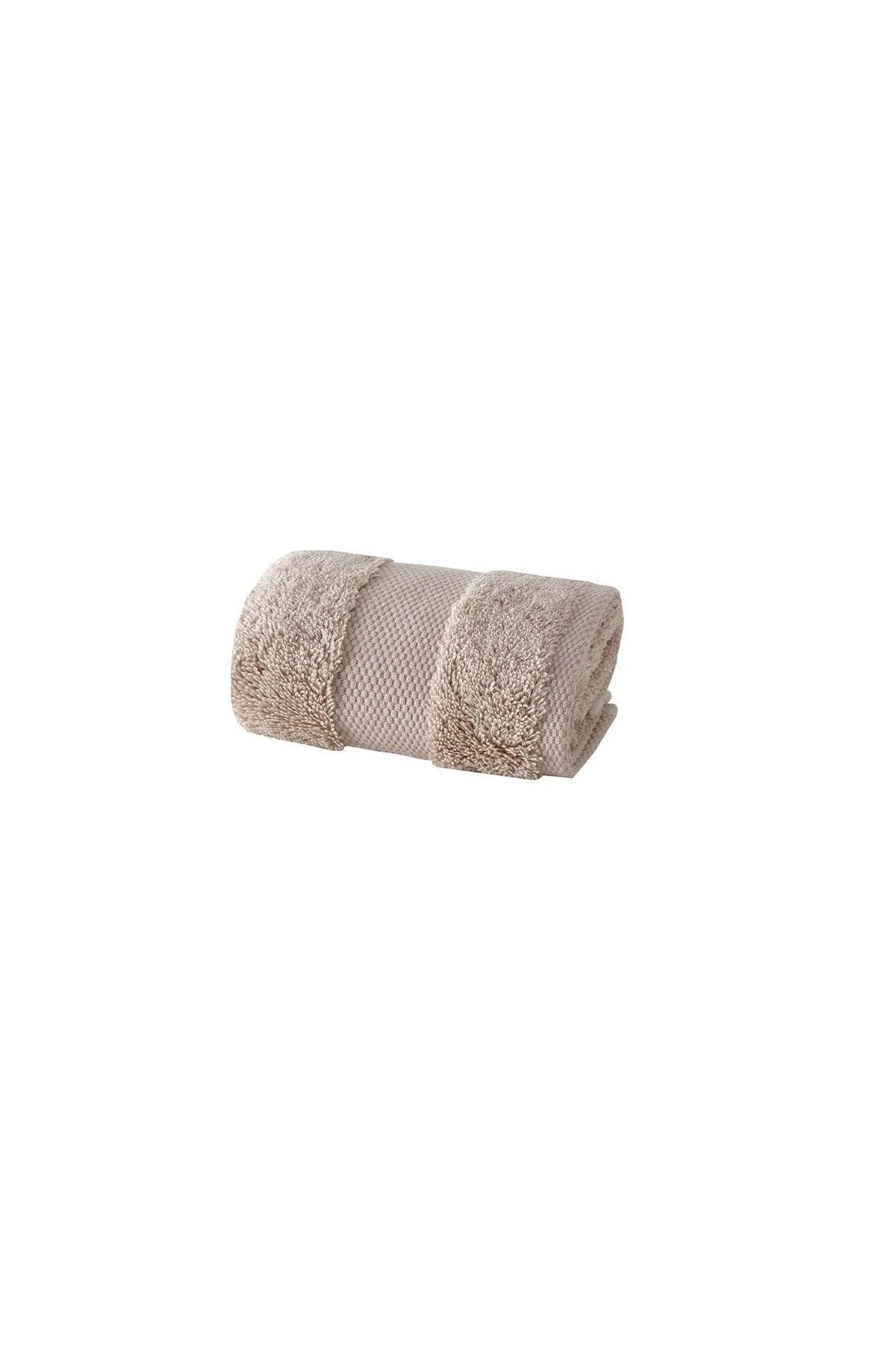 Beige guest towel 30 x 50 cm made of 100% cotton