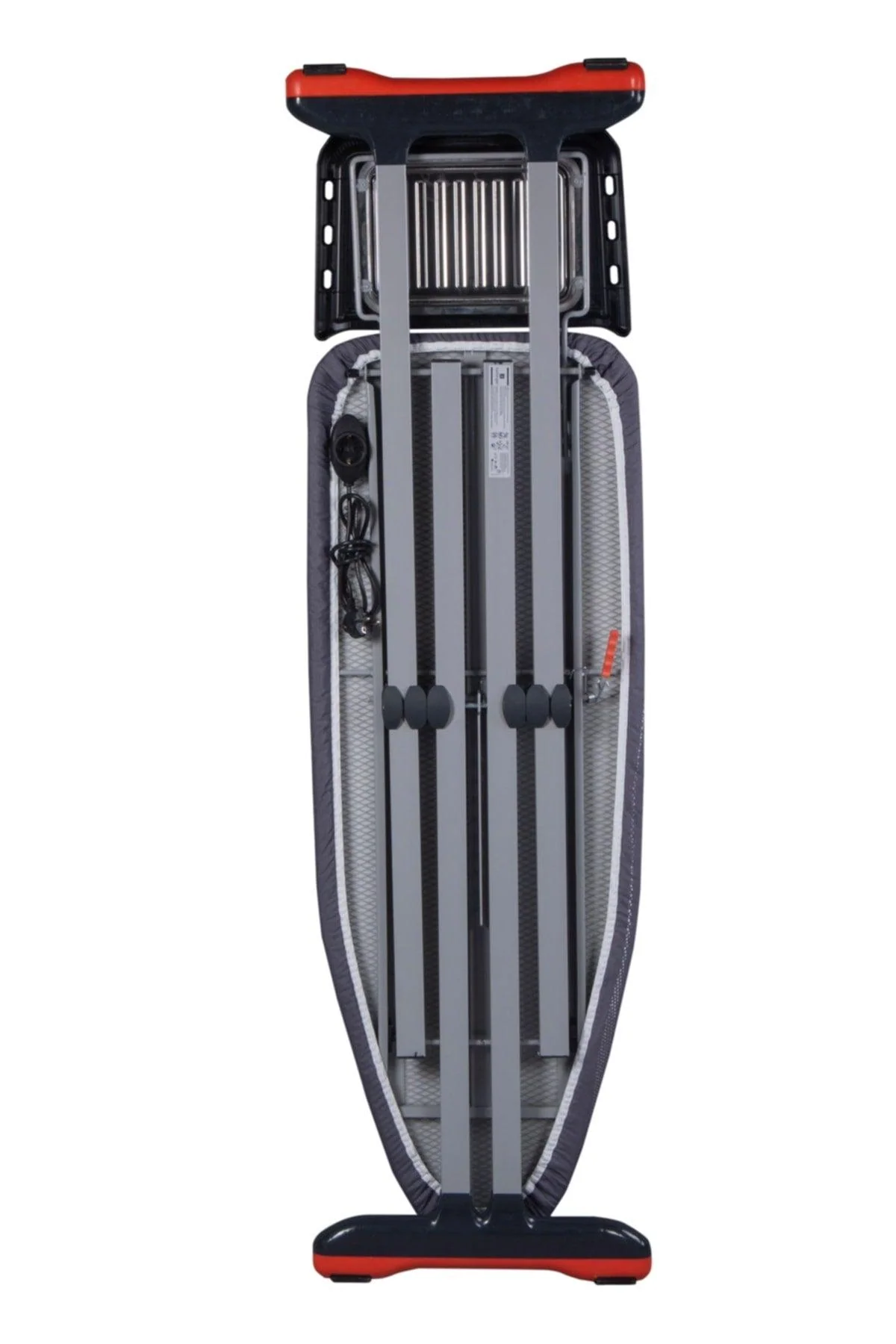 Adjustable ironing board 46x127 cm with ergonomic design