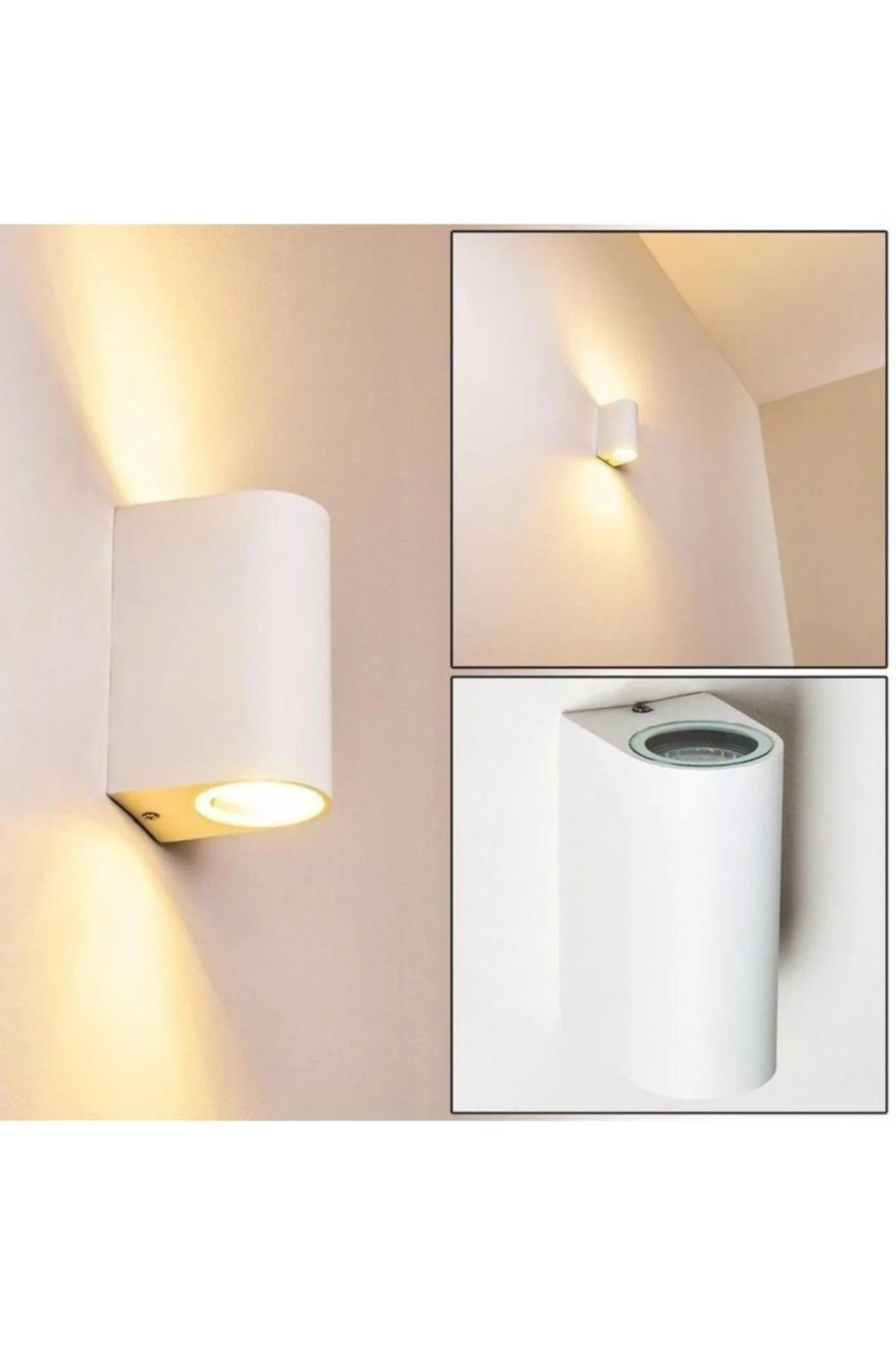Waterproof Bidirectional LED Wall Sconce for Indoor and Outdoor Use