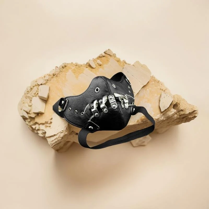 Biker Leather Mask