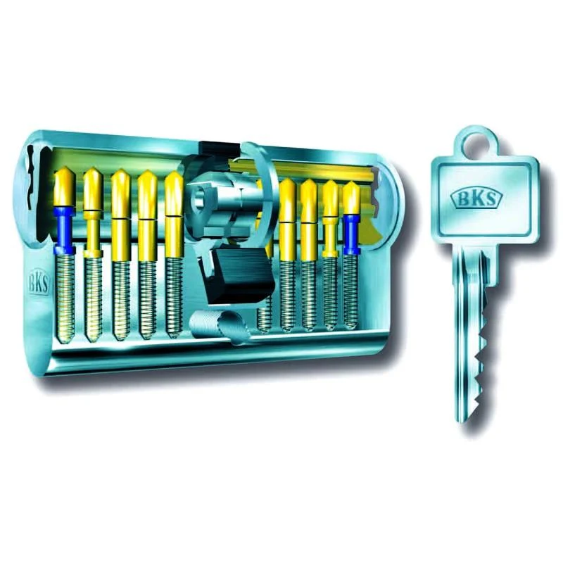 35-35 Vs N+G 5-Pin Cylinder Lock with Hardened Steel Stem Pin
