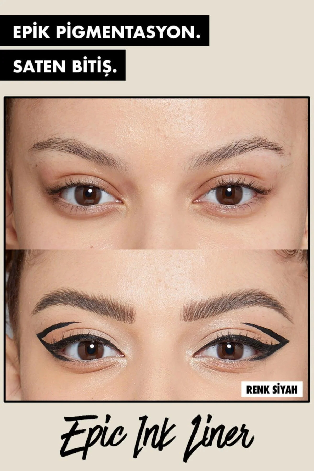 Jet Black Vegan Liquid Eyeliner with Flexible Brush Tip