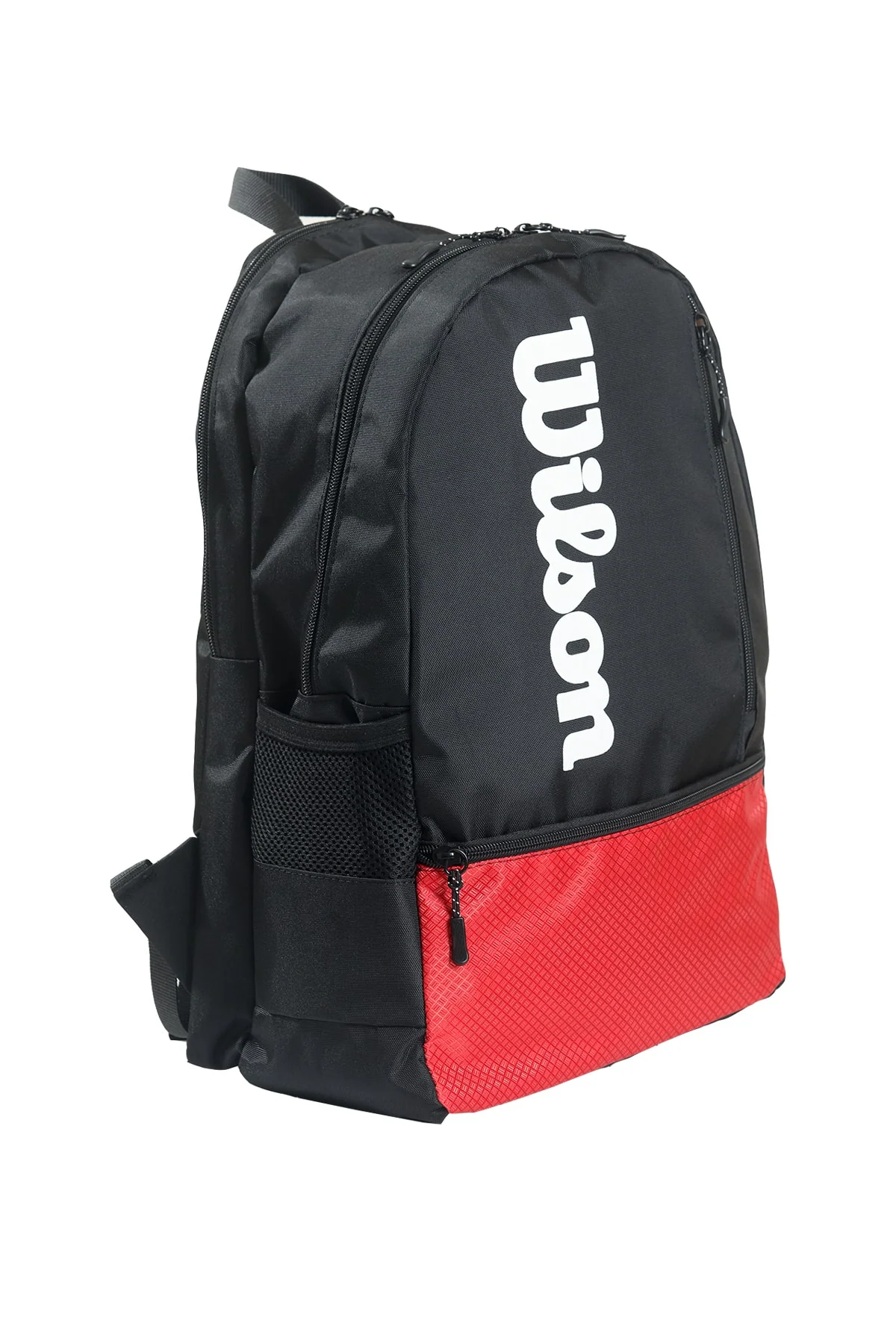Red and Black Unisex Sport Backpack with Laptop Compartment