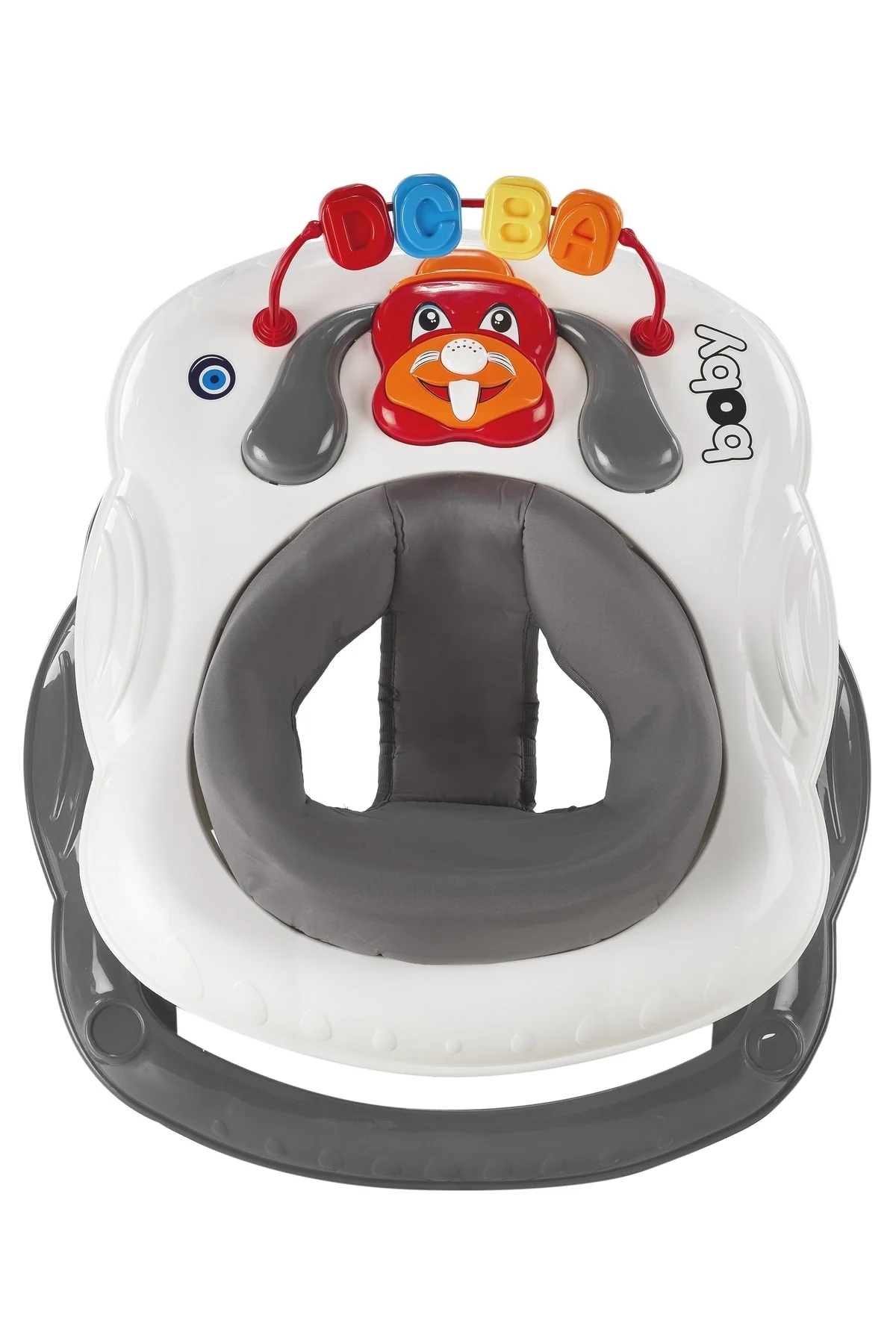 Musical baby walker with colorful lights and orthopedic seat