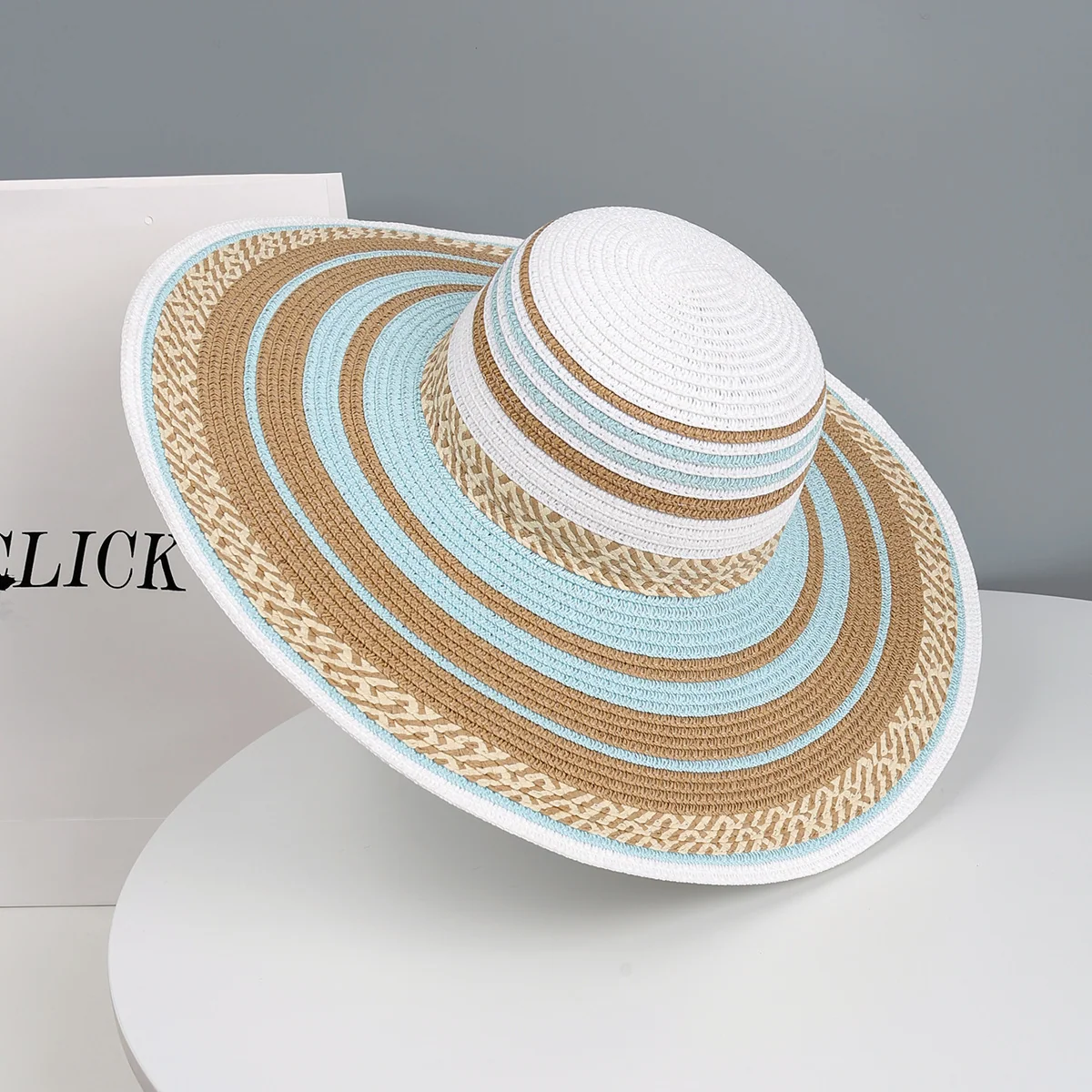 Boho Chic Straw Bag & Hat Set - Perfect for Summer