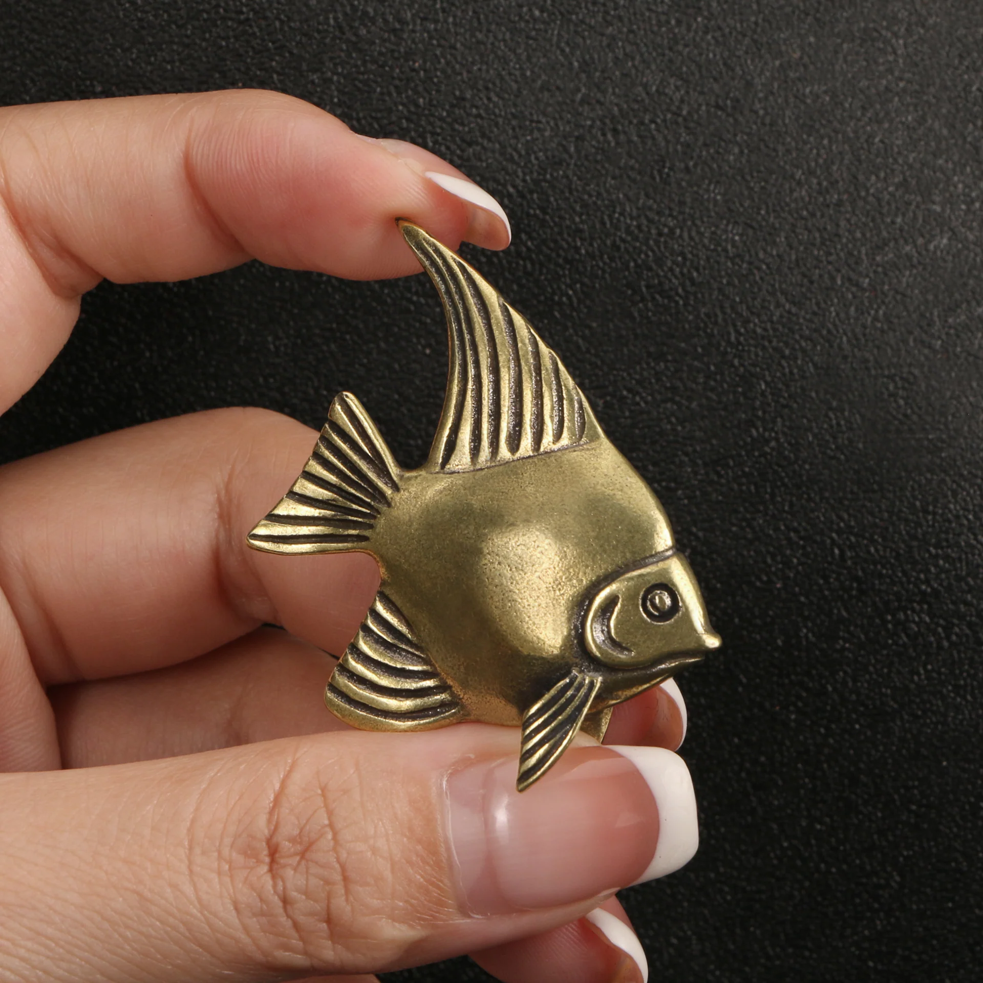 Brass Fish & Ducks Decor