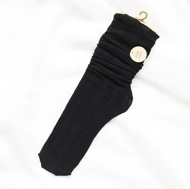 Breathable Hemp Pattern Socks for Women