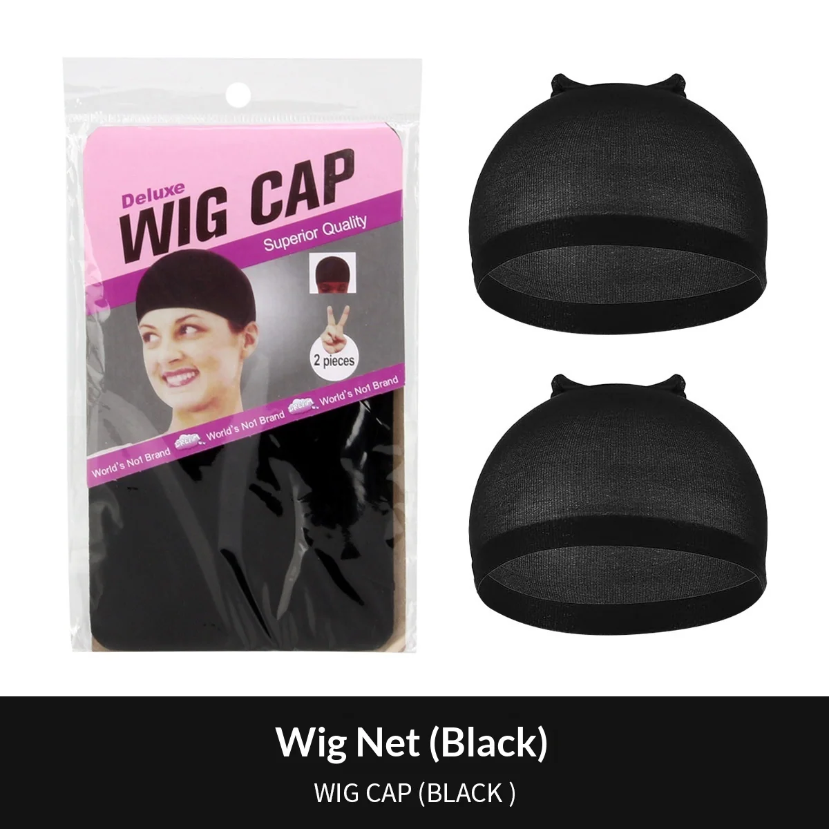 Breathable Wig Cap for Women, 2-Pack