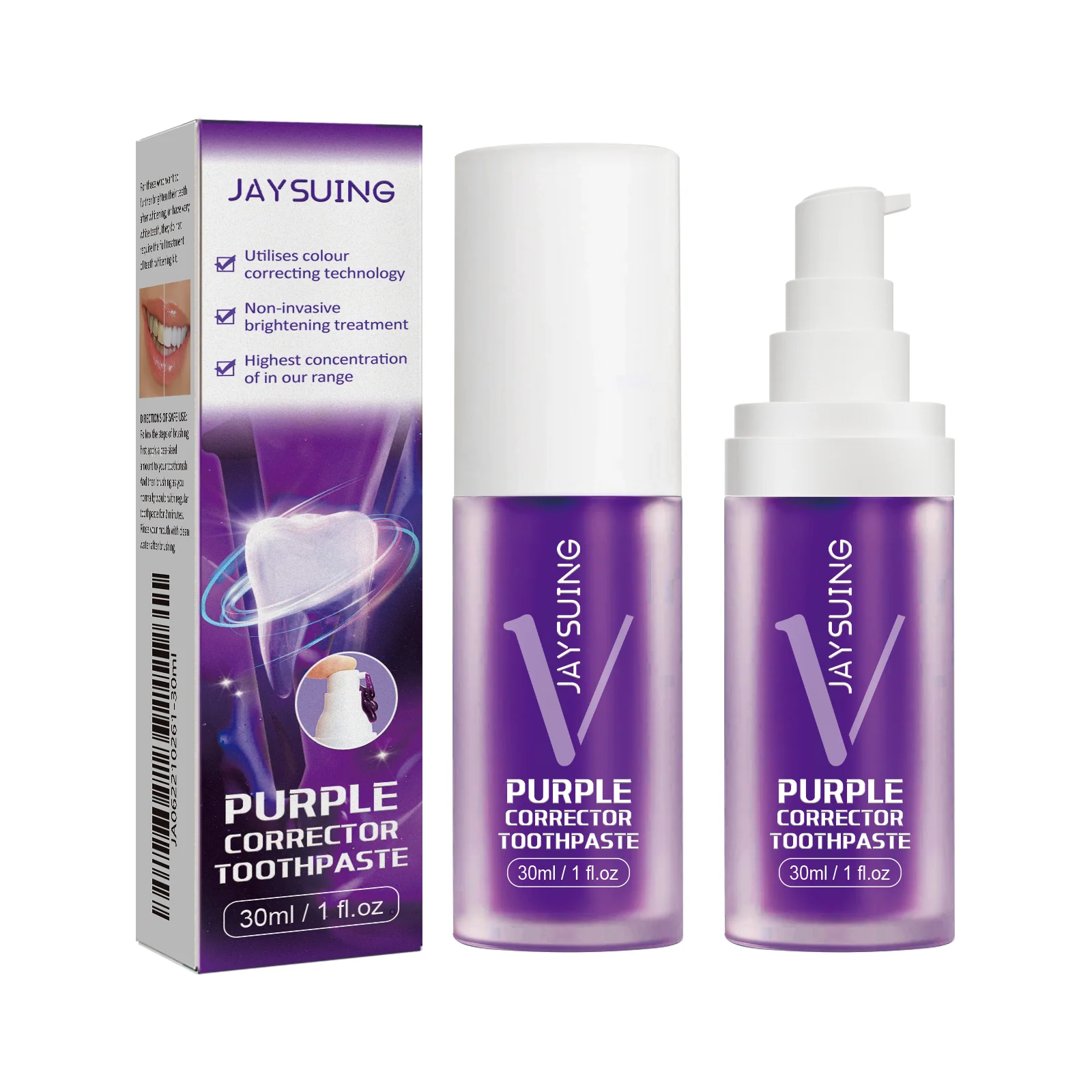 Brighten White Teeth Toothpaste 30ml