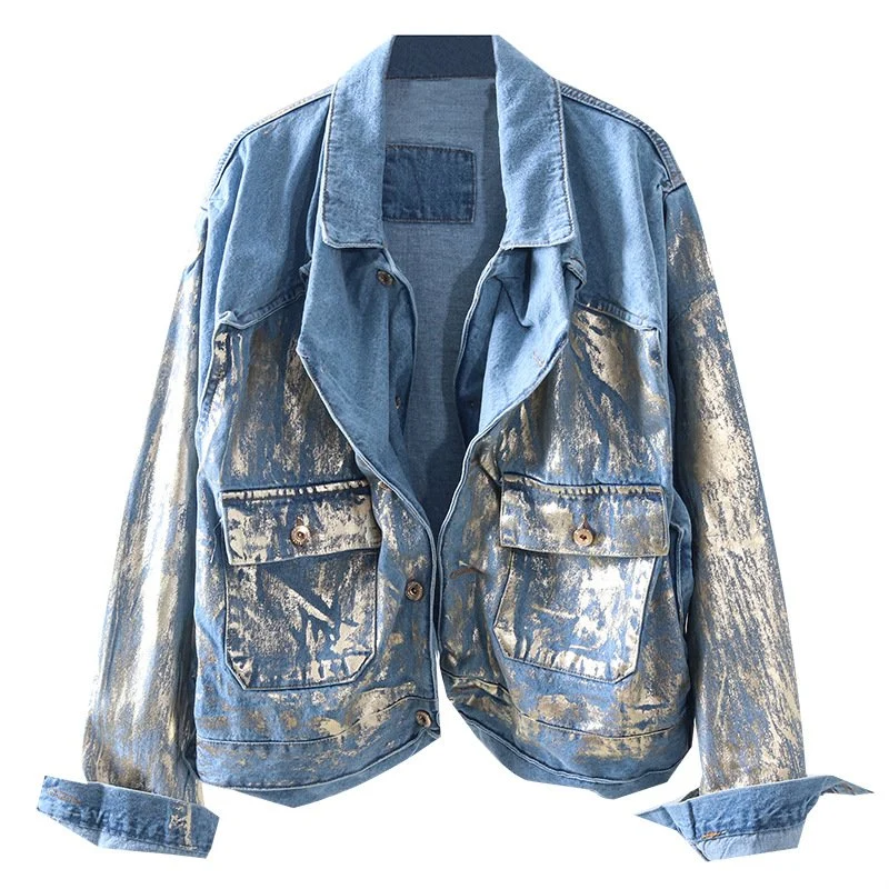 Bronzing Jacket Top