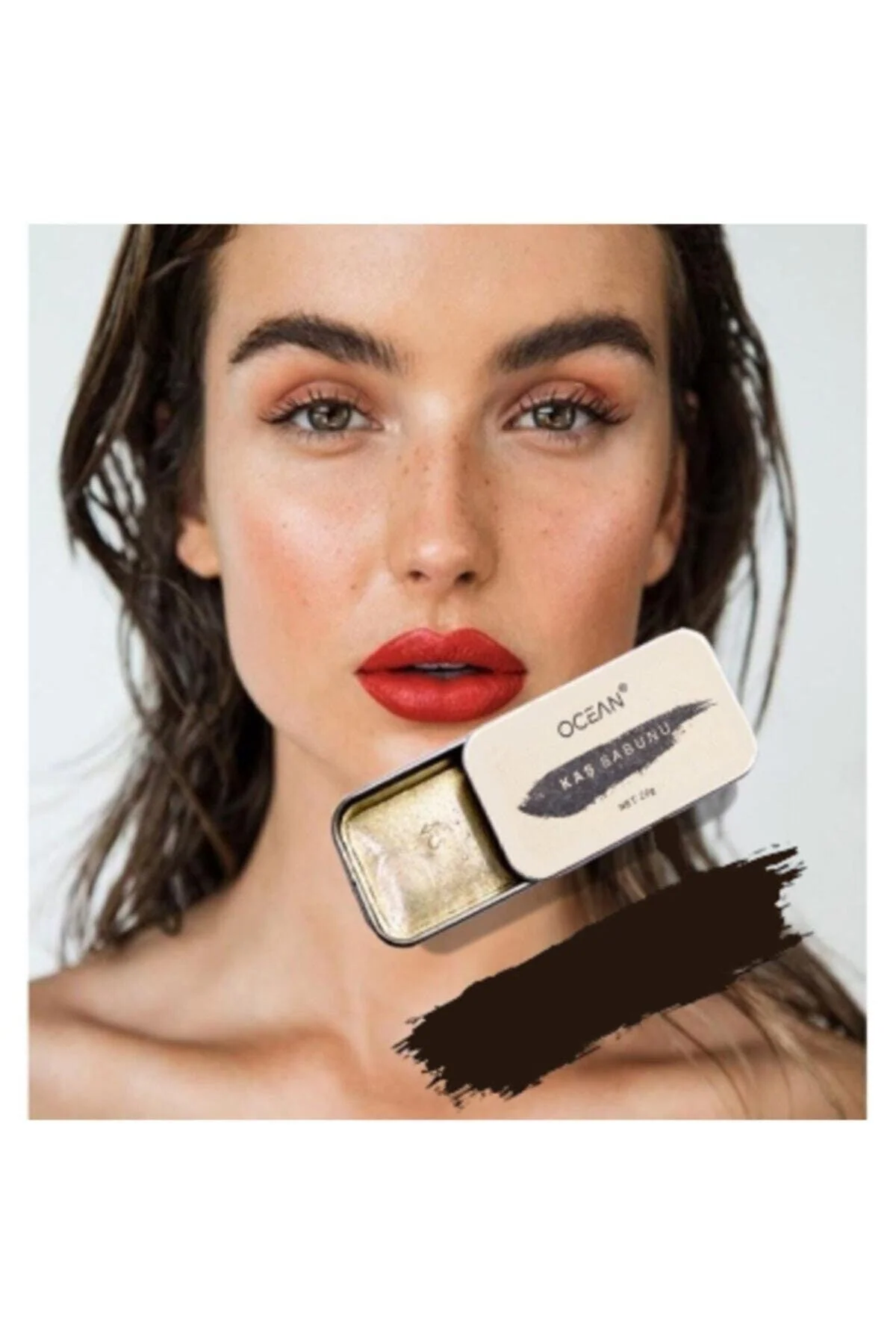 Natural Eyebrow Enhancing Soap with Horsetail and Honey Extract