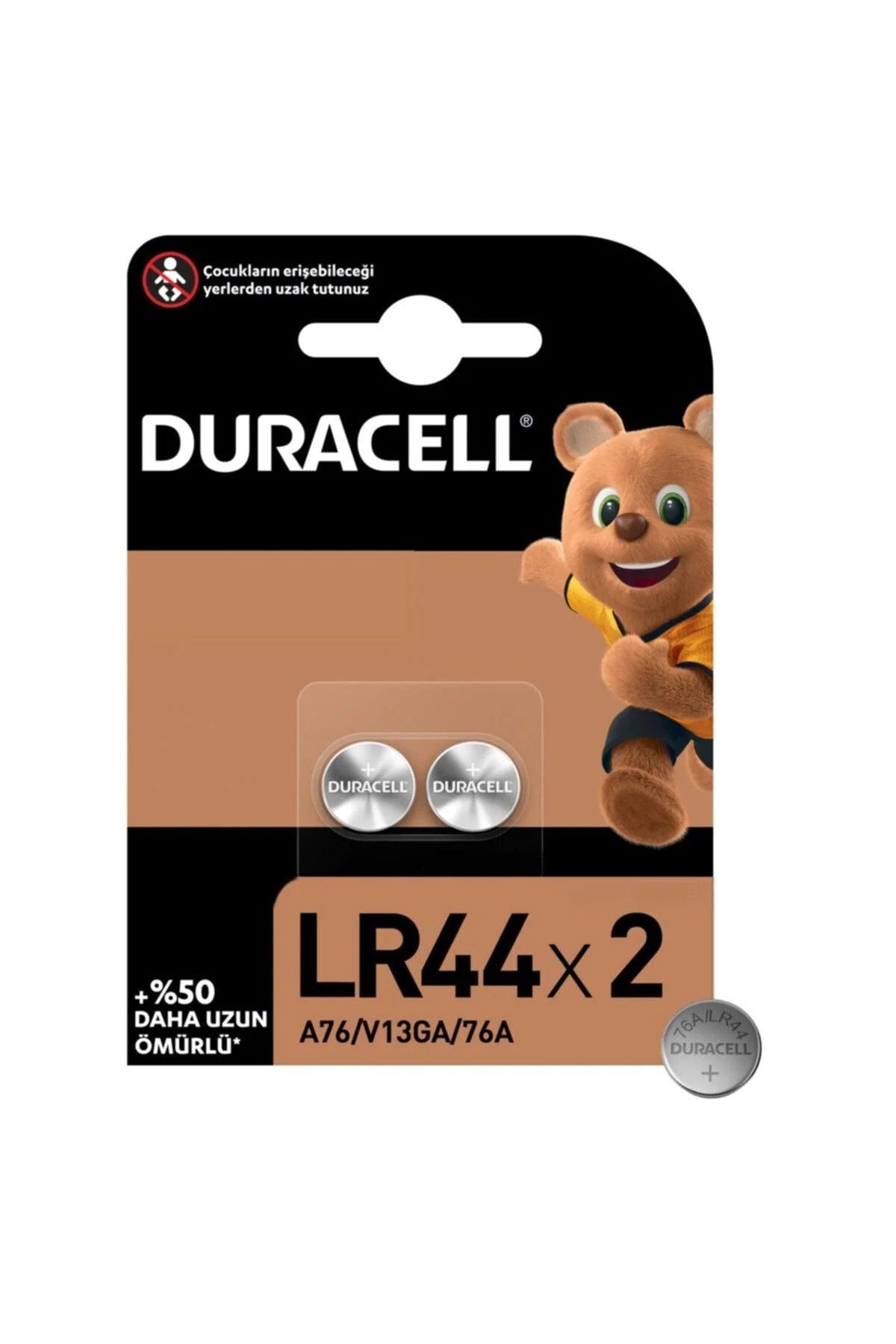 LR44 Button Cell Batteries - 1.5V Alkaline Coin Cells for Devices