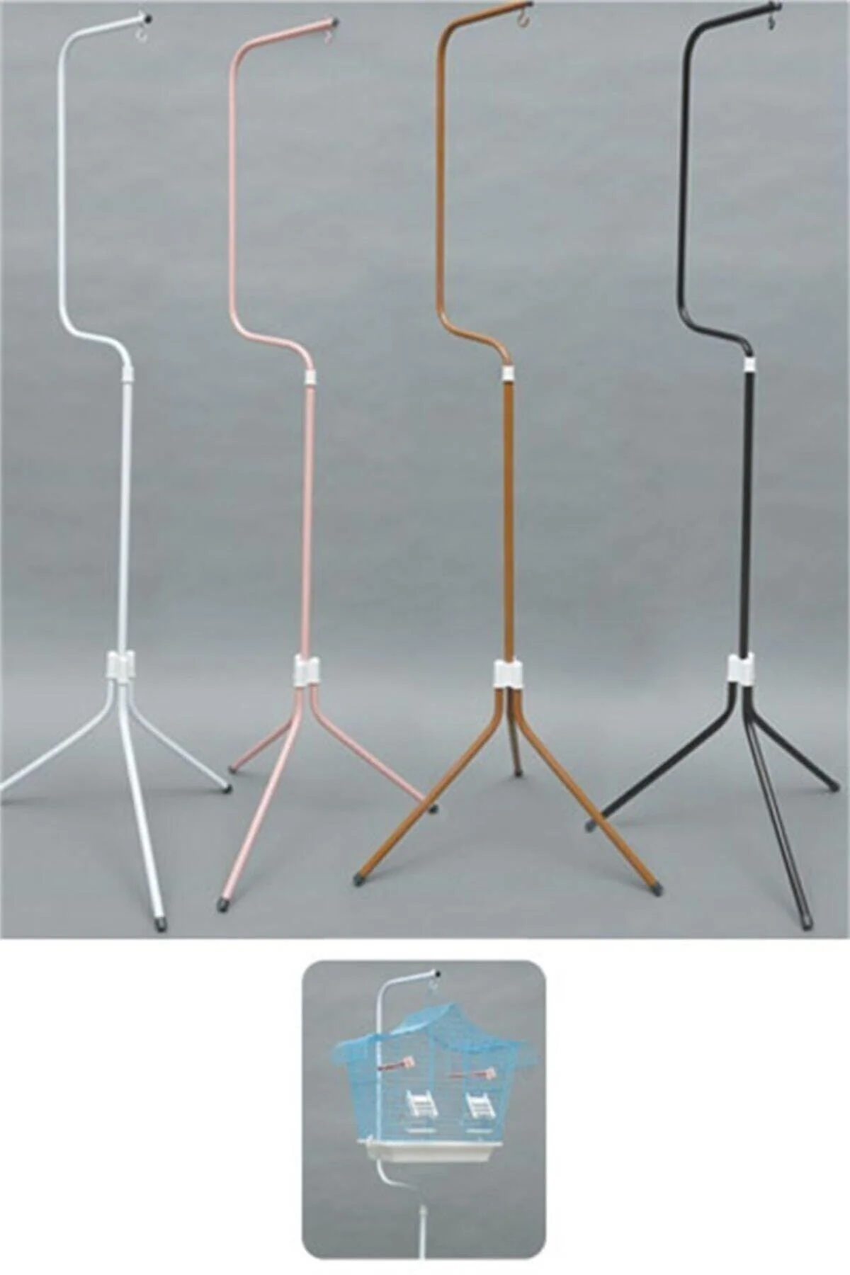 Adjustable Cage Leg Support for Bird Cages