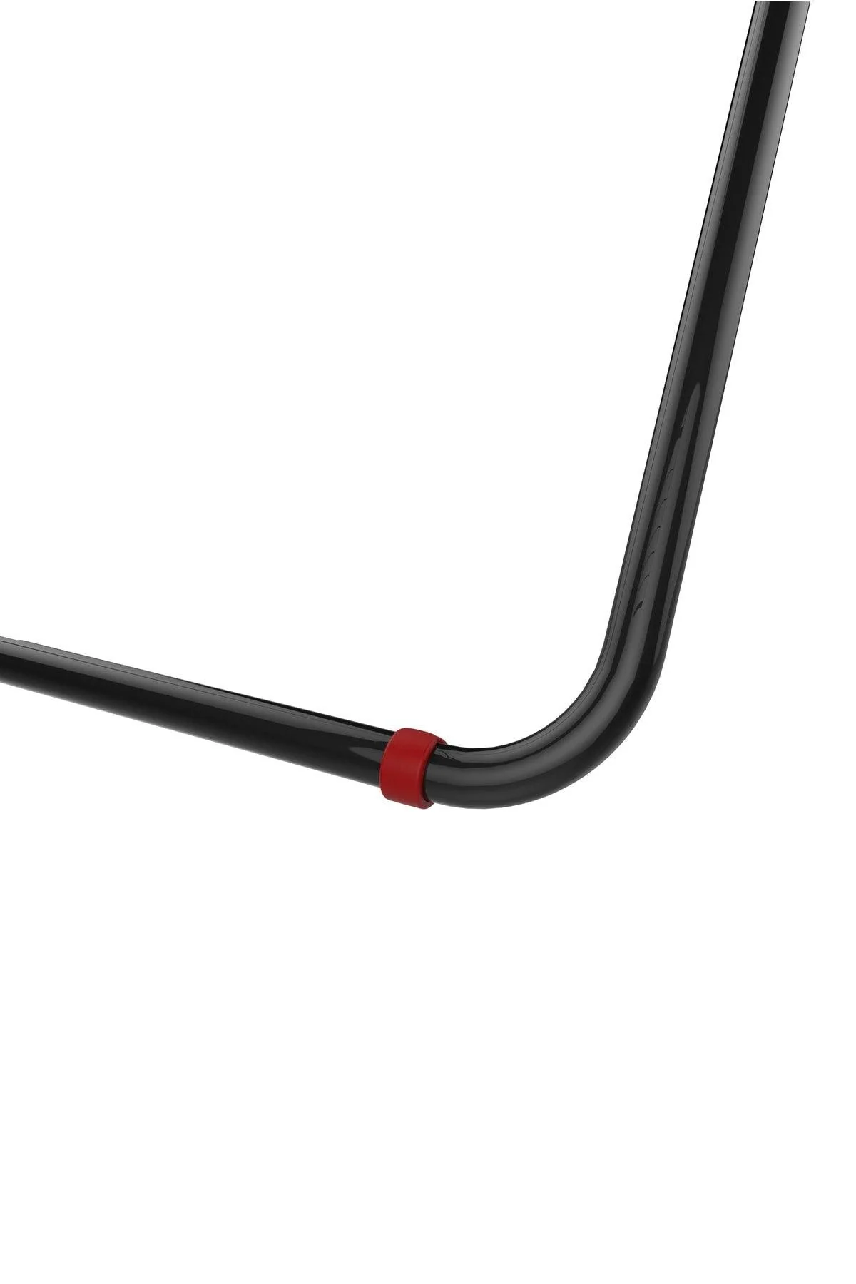 Black foldable laundry drying rack