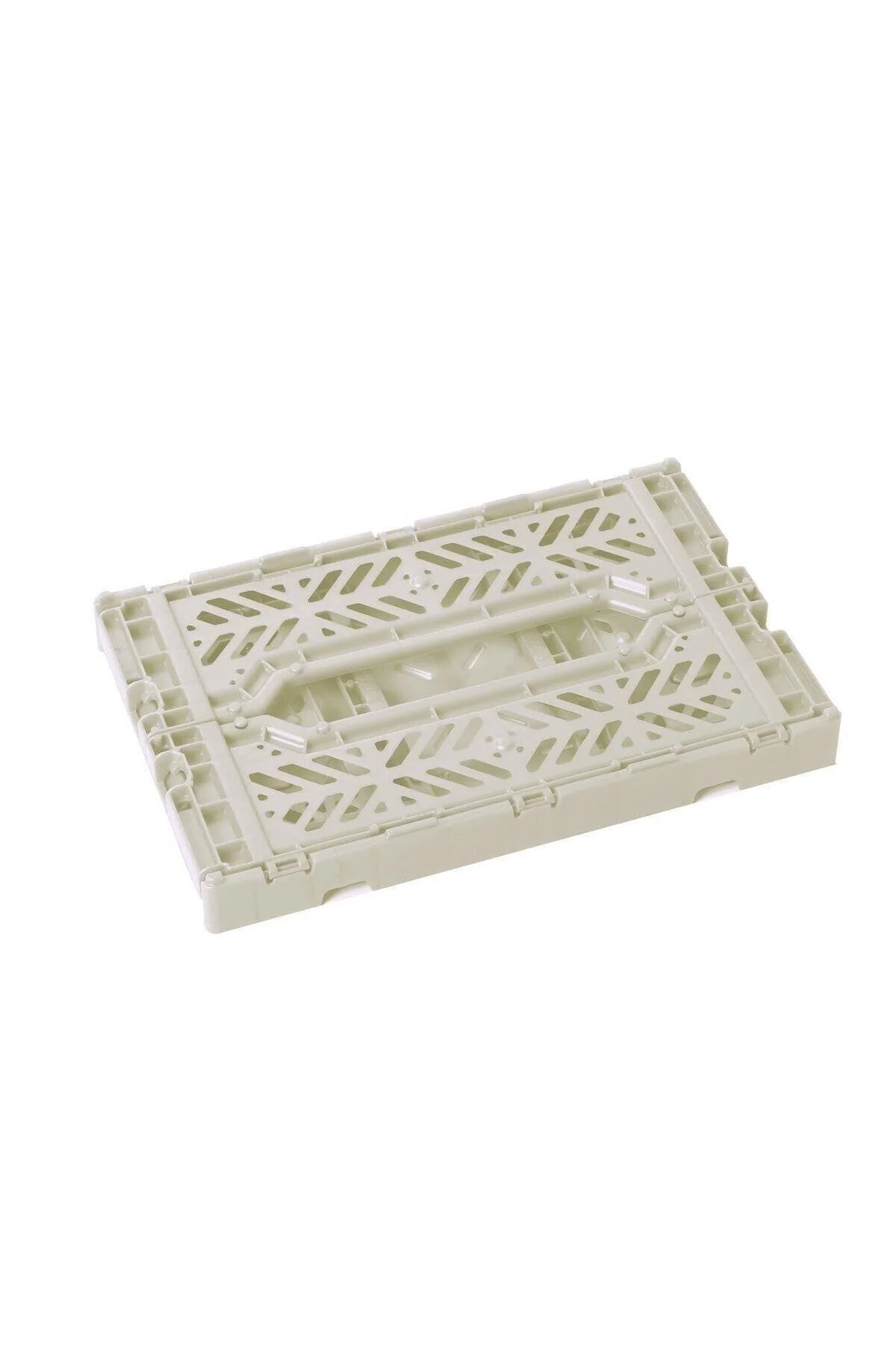 Light gray foldable storage box for kids' rooms