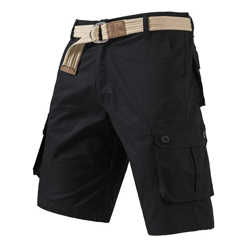 Casual Cargo Shorts for Men - Multiple Pockets