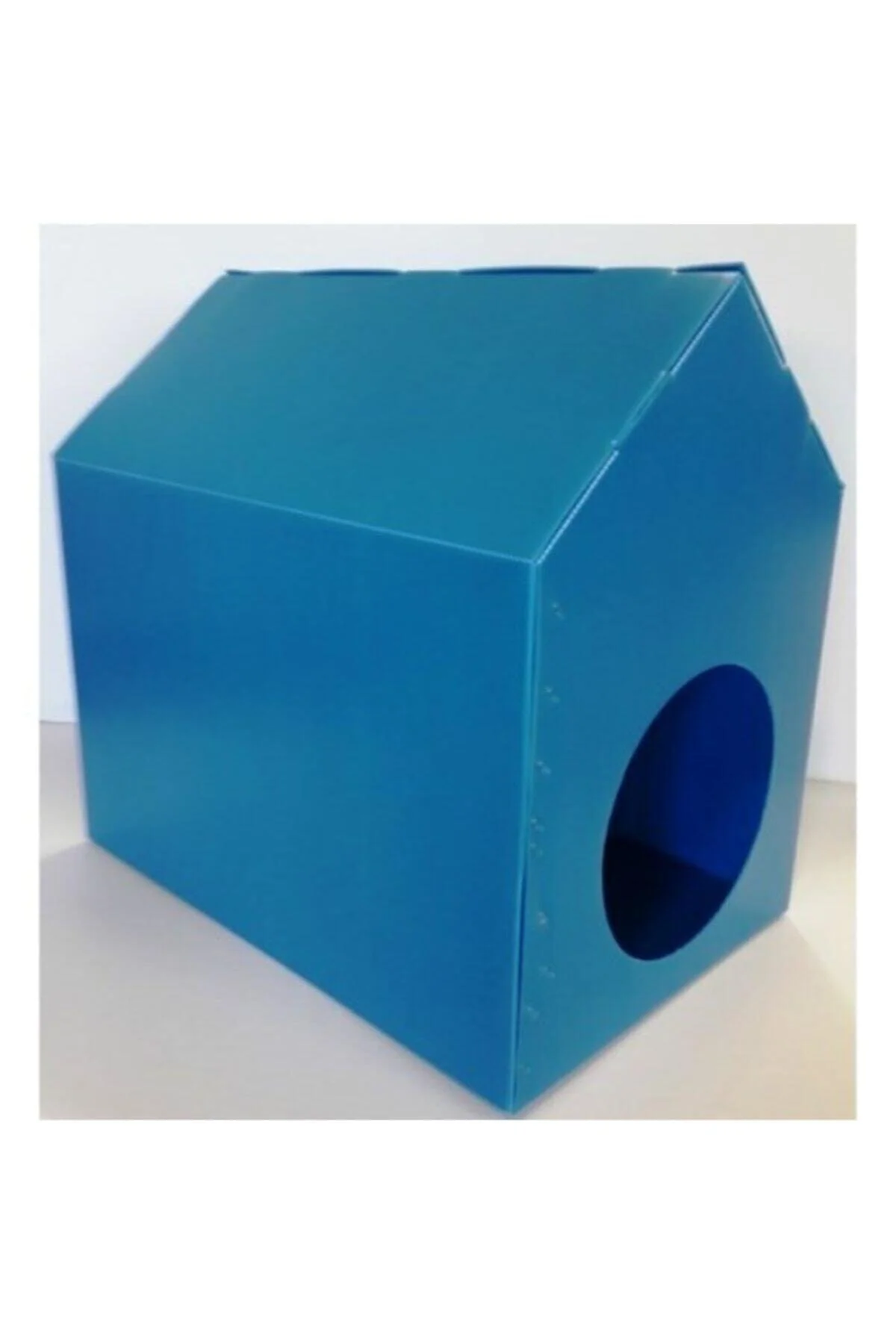 Foldable cat house with removable roof 50 x 35cm PP plastic